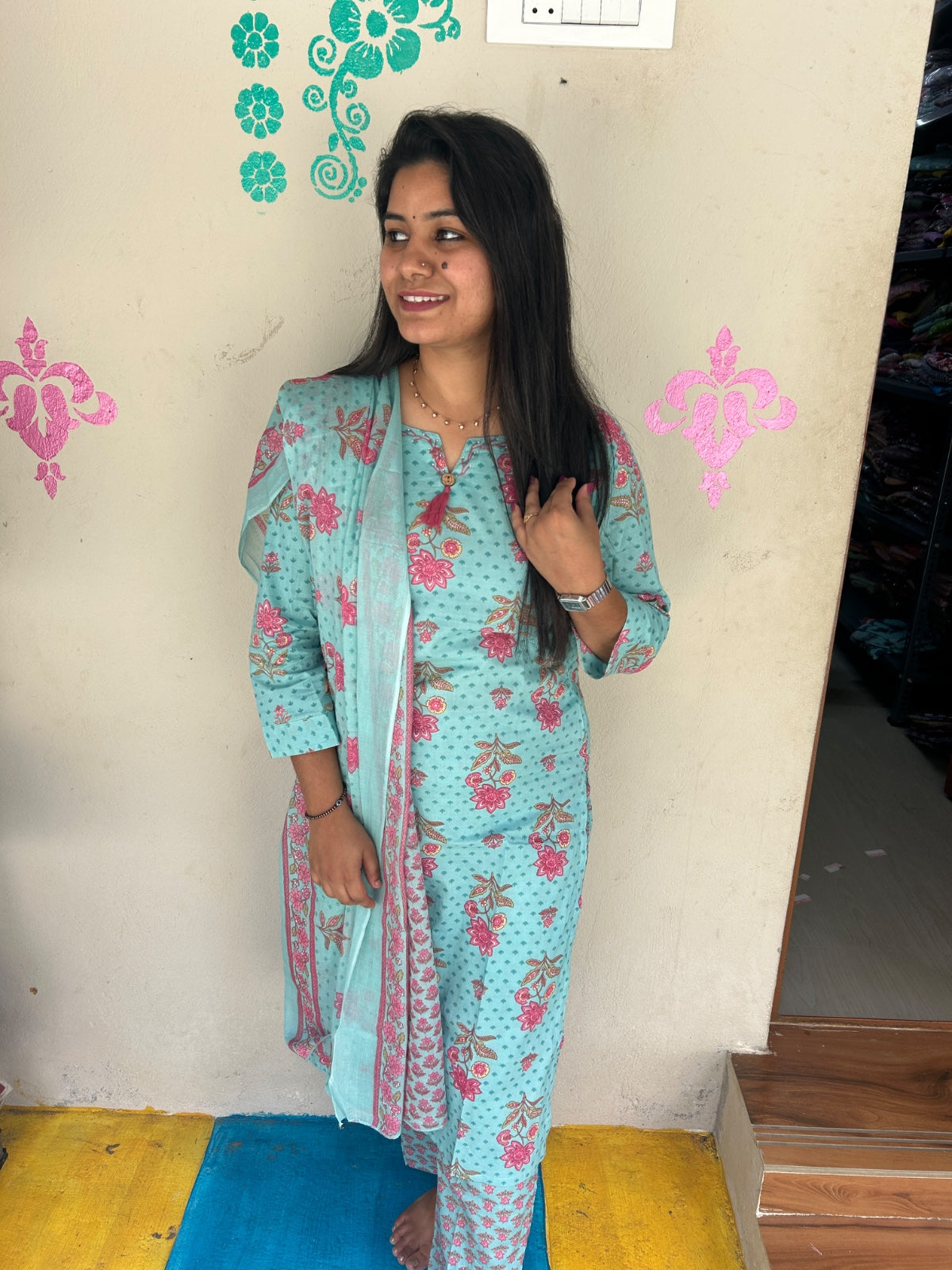 Delight Kurti Set - DKS23