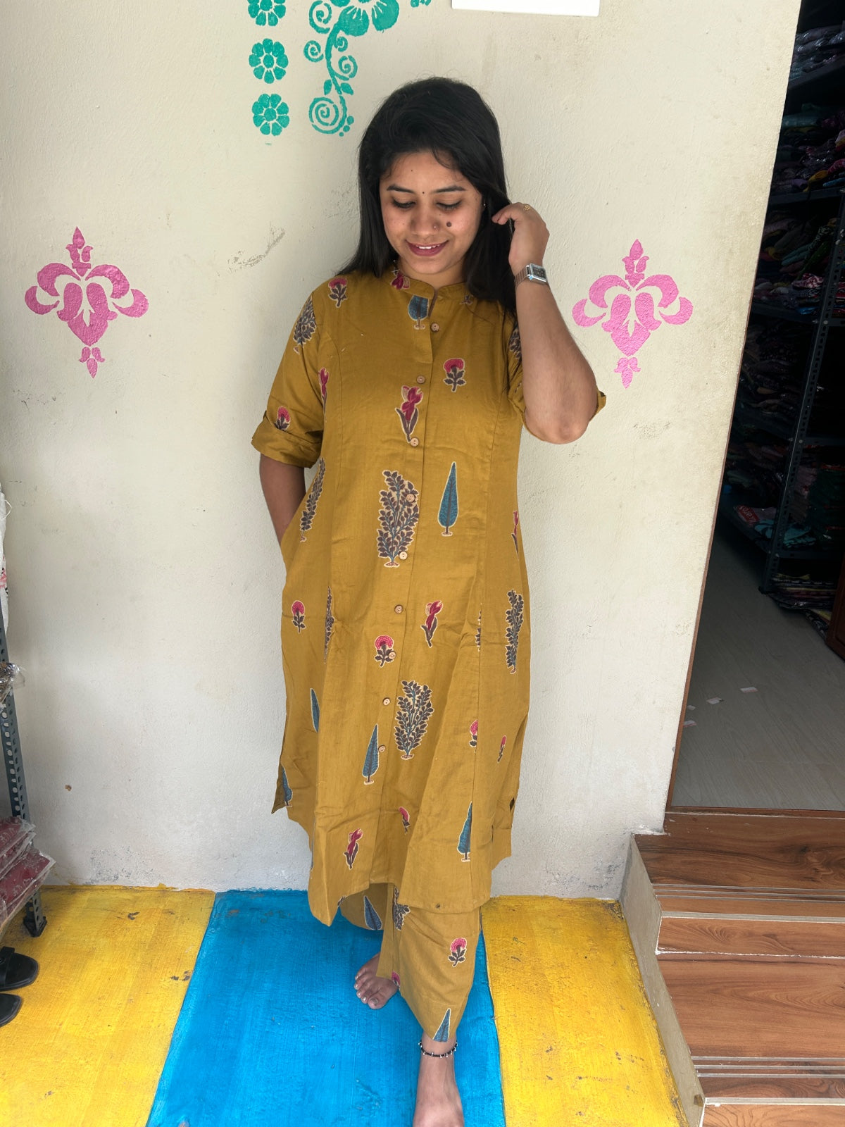 A-Line Cotton Kurti AL323