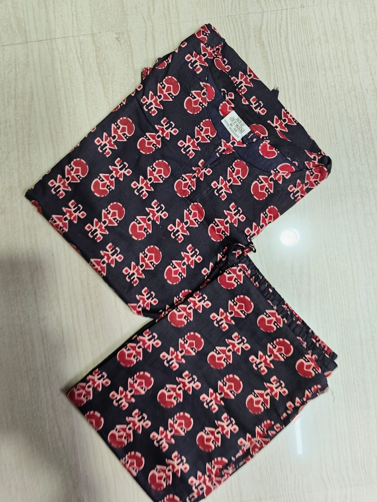 Cotton Co-ord Sets ( night suits ) NSC208
