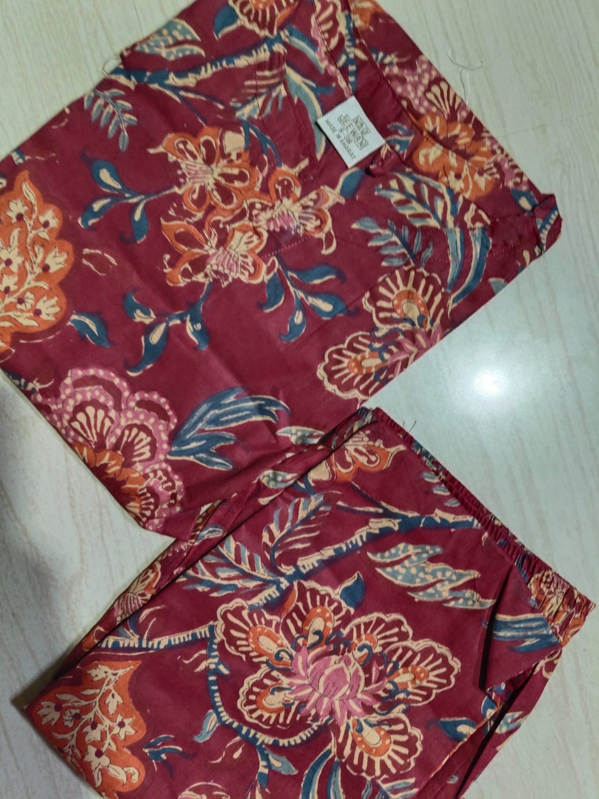Cotton Co-ord Sets ( night suits ) NSC222