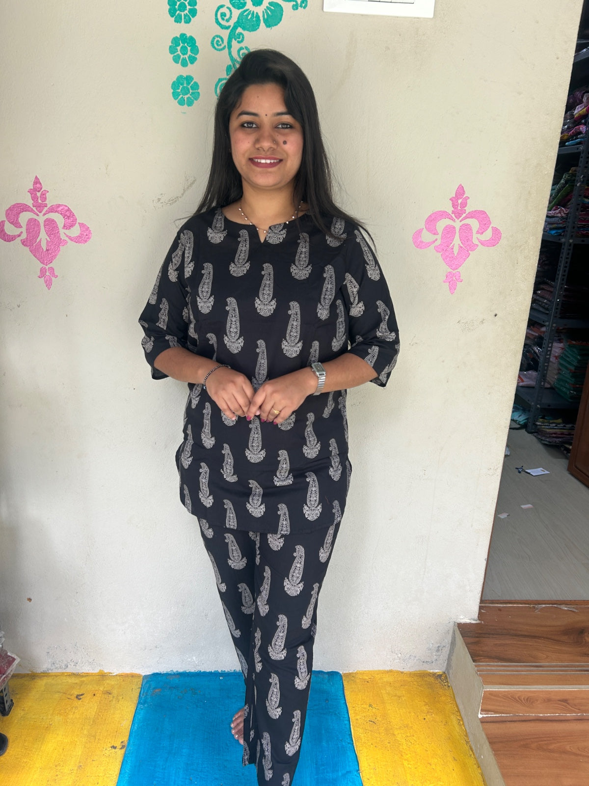 Cotton Co-ord Sets ( night suits ) NSC224