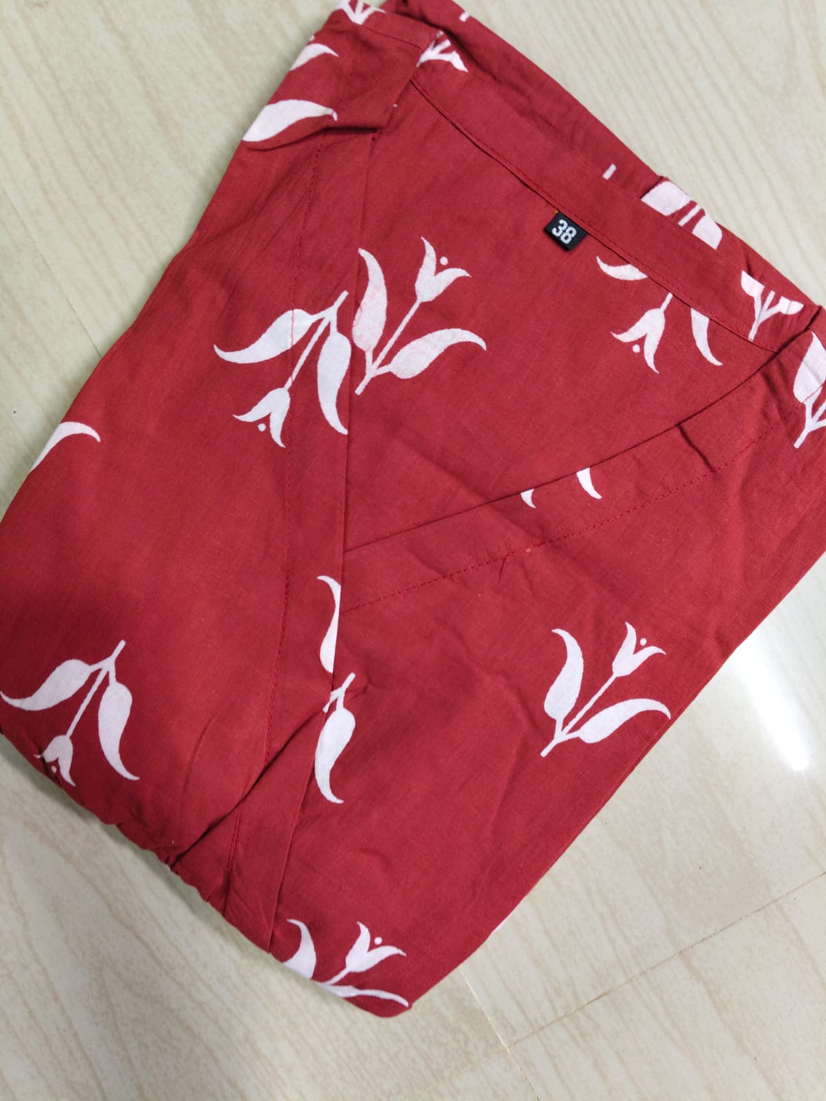 Cotton Floral Frock - CFF80