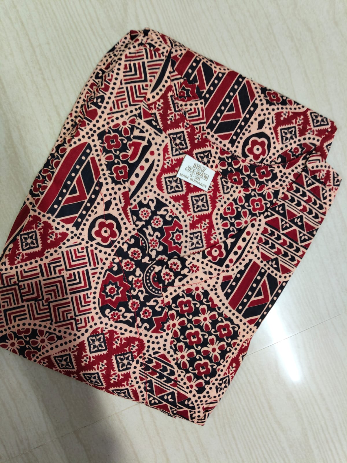 Cotton Floral Frock - CFF97