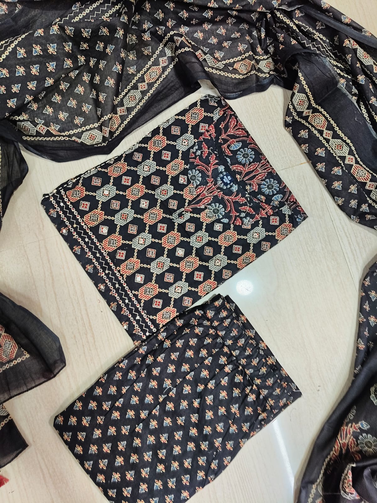 Budgeted Cotton 3 Piece Set - BC96