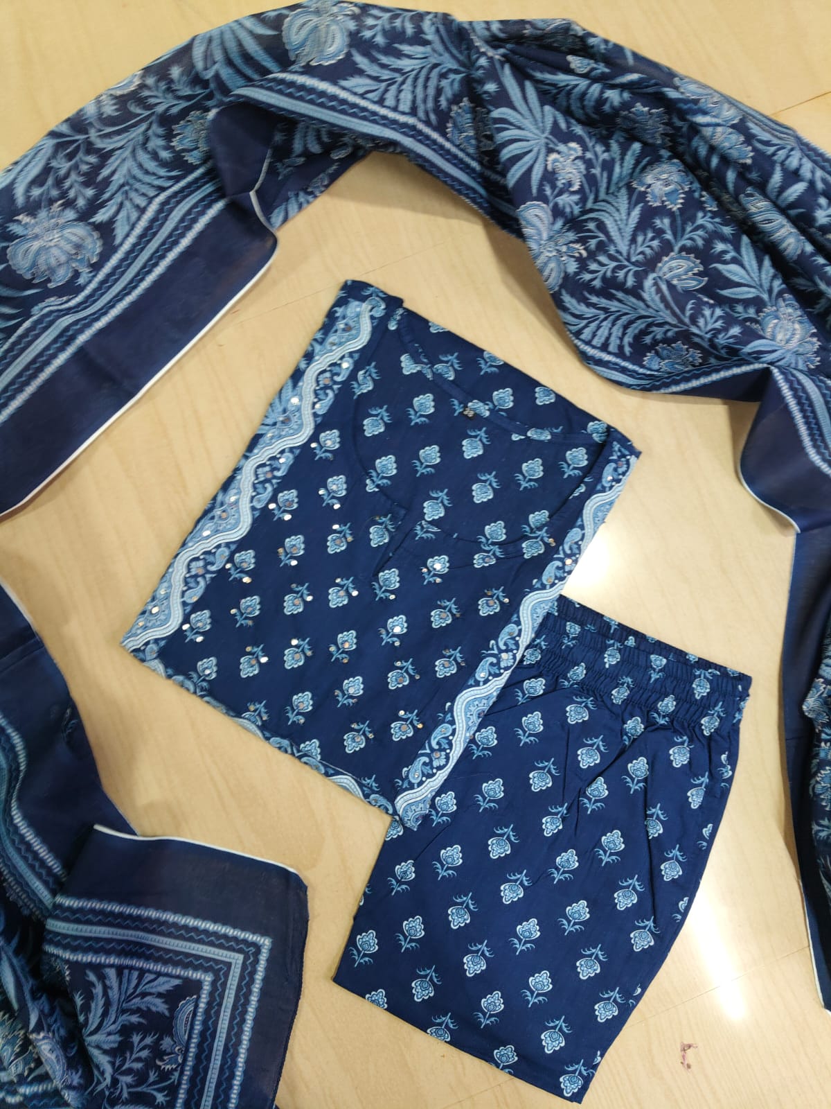 Budgeted Cotton 3 Piece Set - BC91