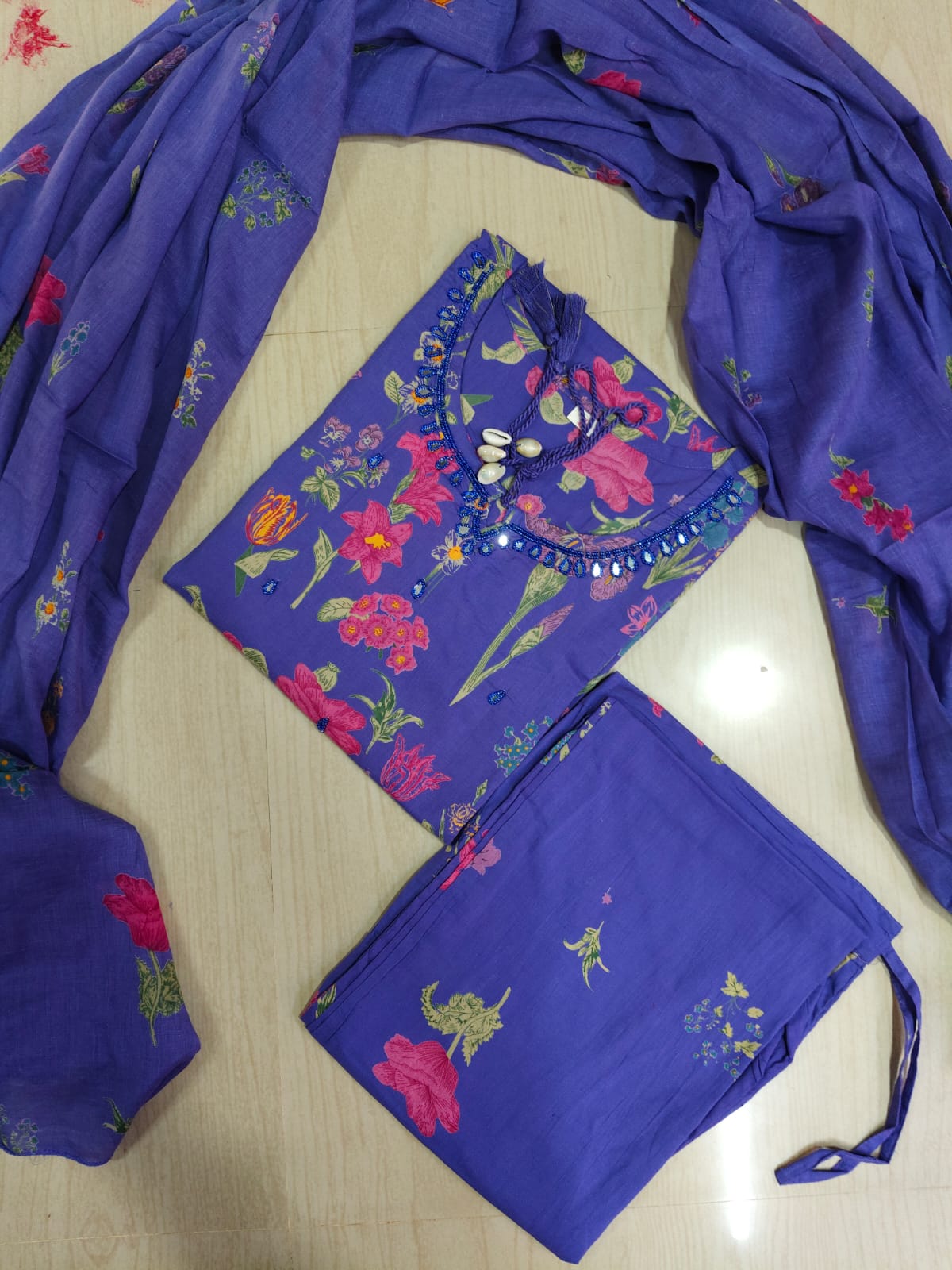 Budgeted Cotton 3 Piece Set - BC89