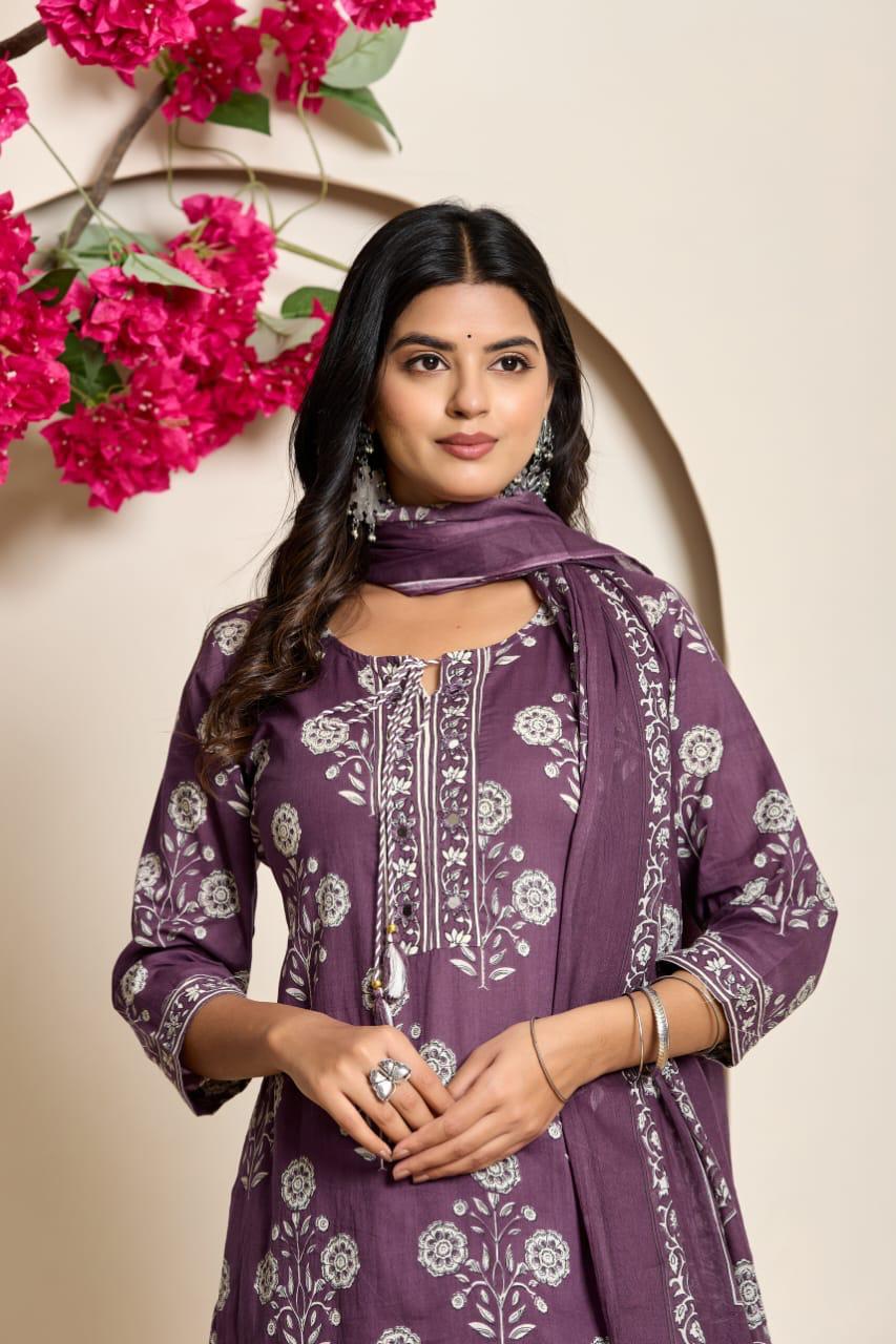 Budgeted Cotton 3 Piece Set - BC100