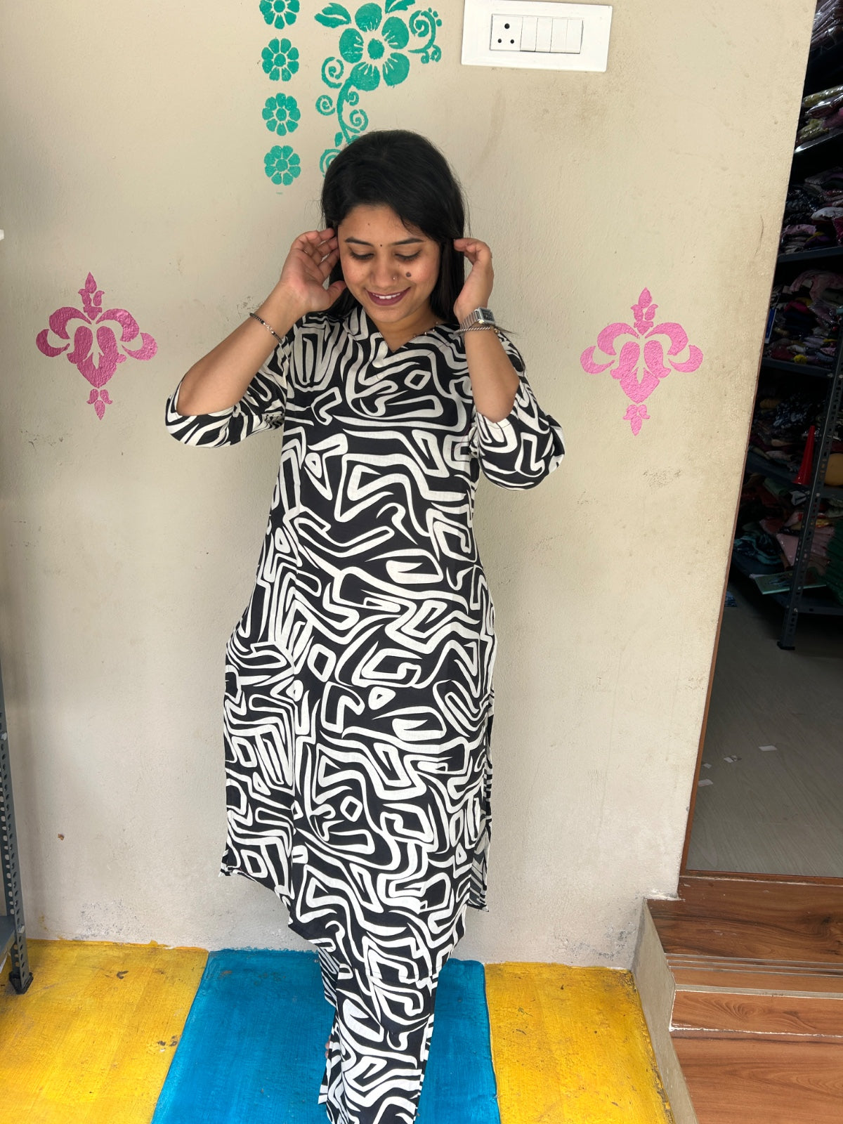 Cotton Capsule Kurti - PK175