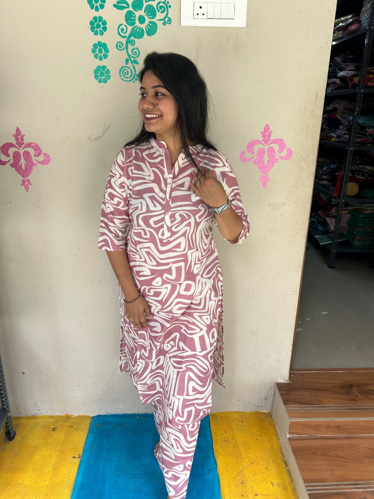 Cotton Capsule Kurti - PK176