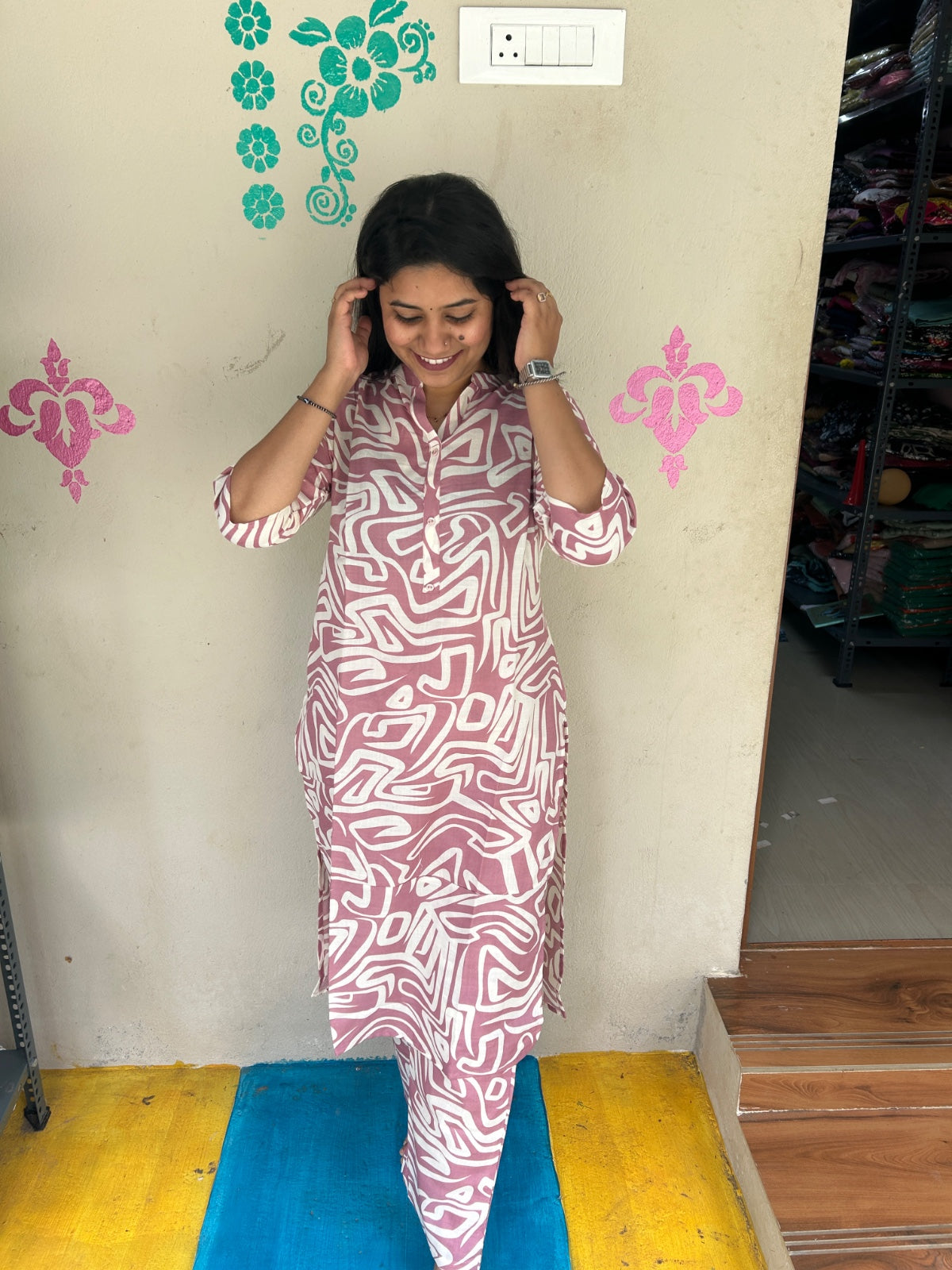 Cotton Capsule Kurti - PK176