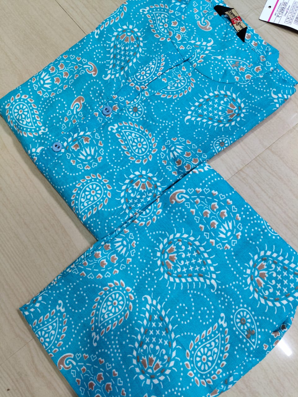 Cotton Capsule Kurti - PK184