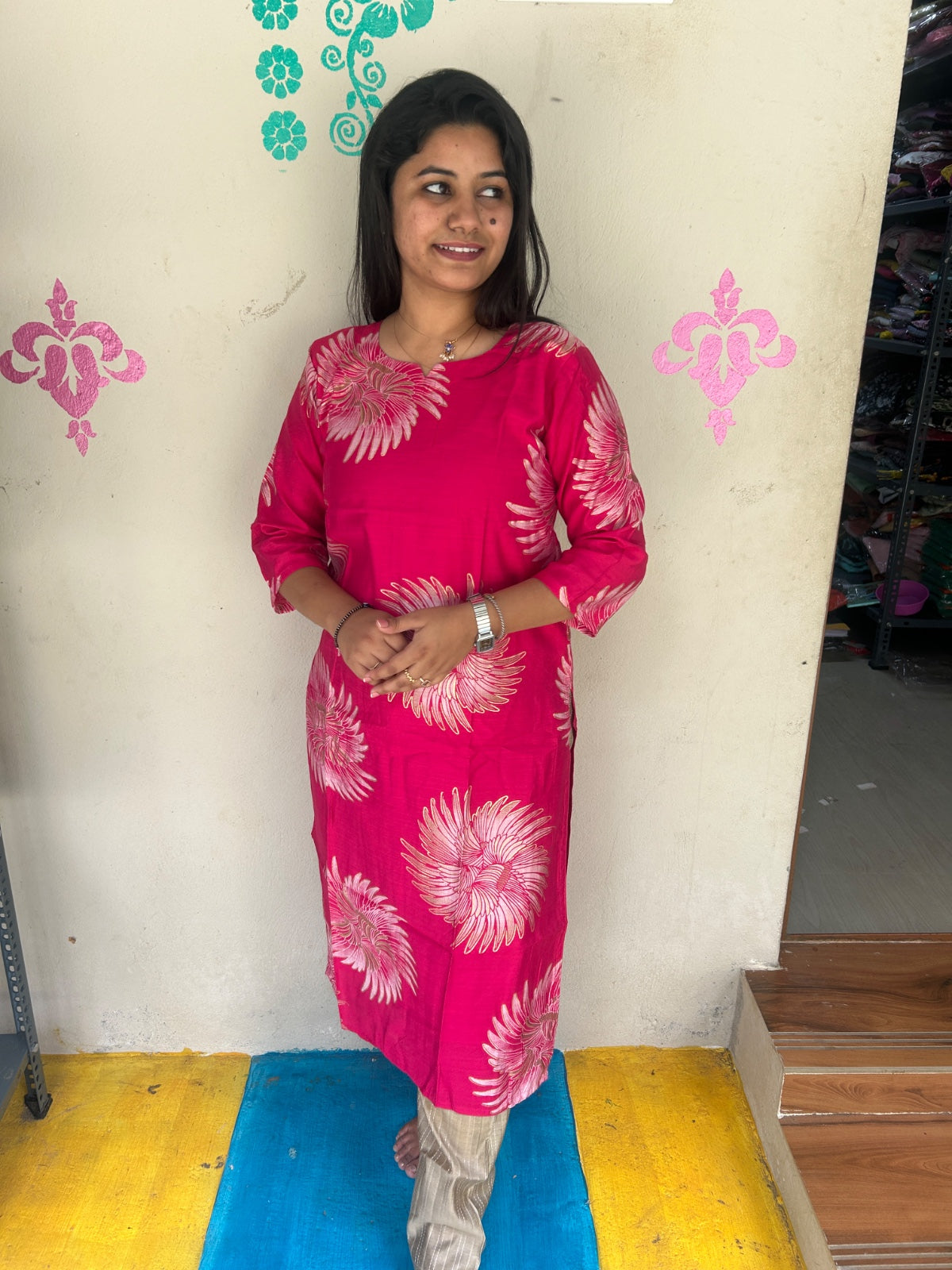 Cotton Kurti With Lining - CKL02