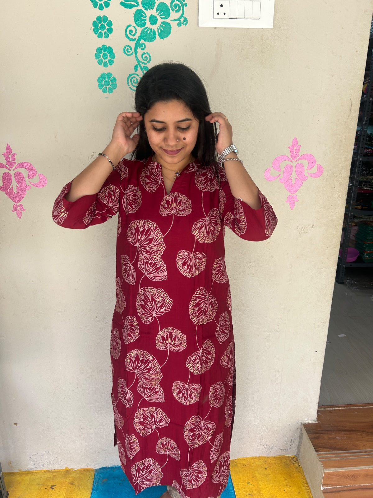 Cotton Kurti With Lining - CKL03