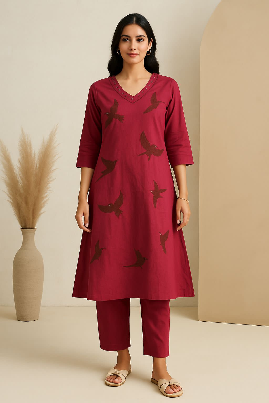 Cotton kurti - PKA31