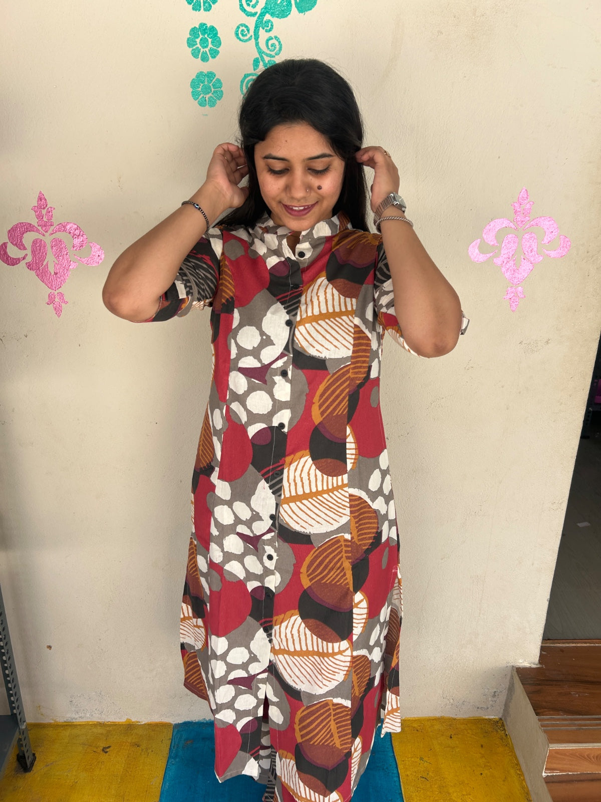 A-Line Cotton Kurti AL331