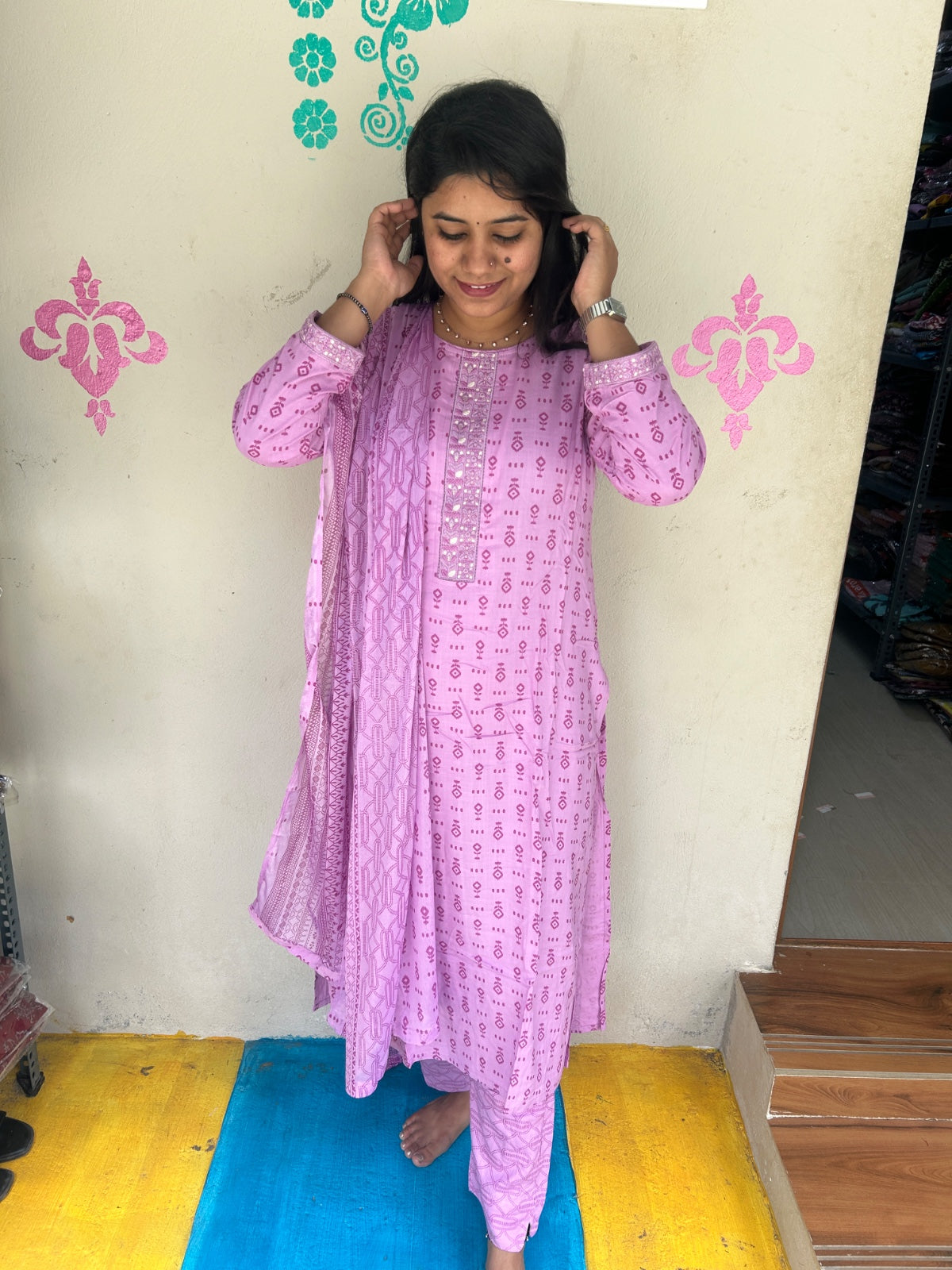 Perimum Vetican Silk Kurti - VSK65