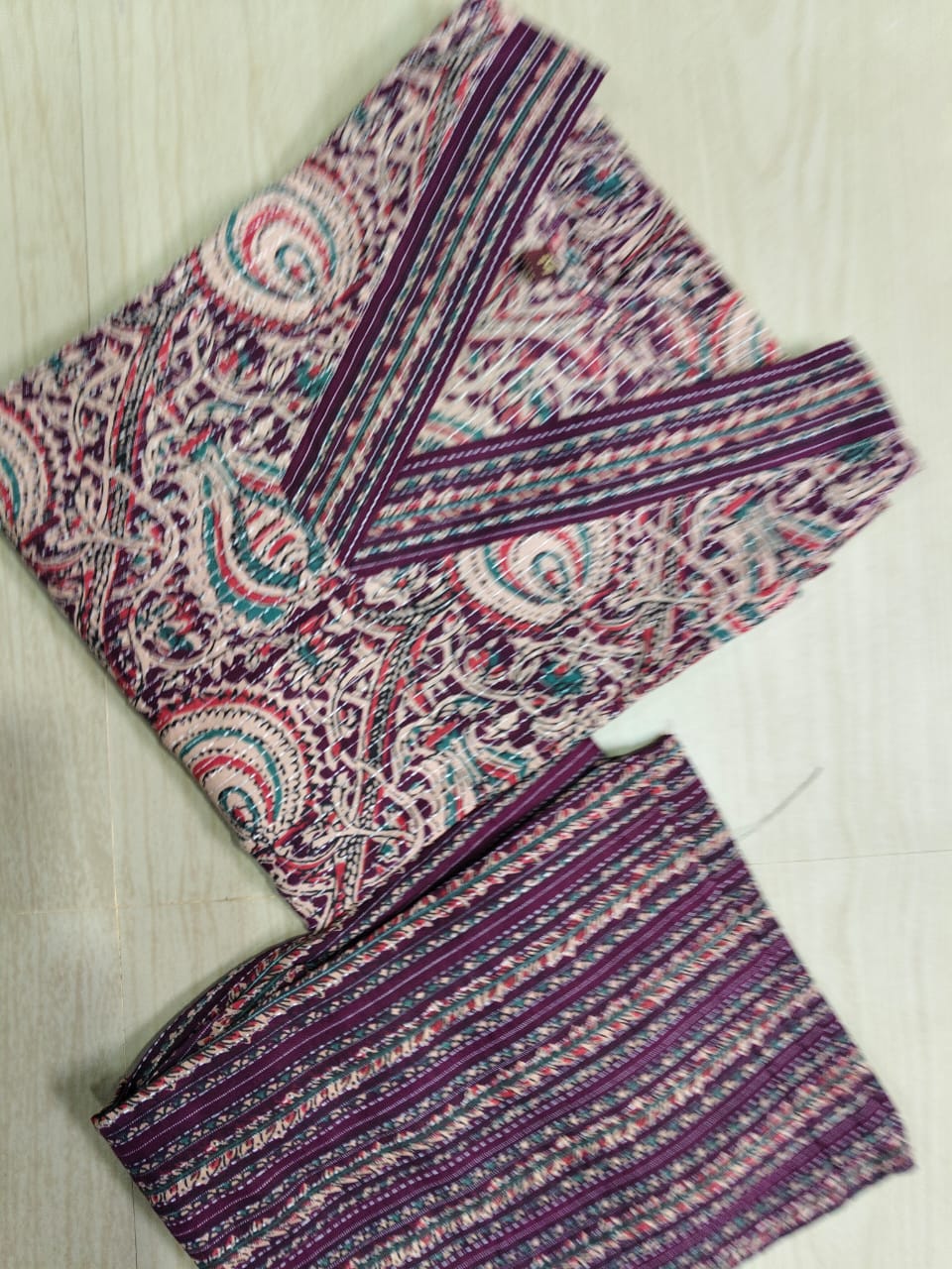 V neck Kurthi with Pant ALN101