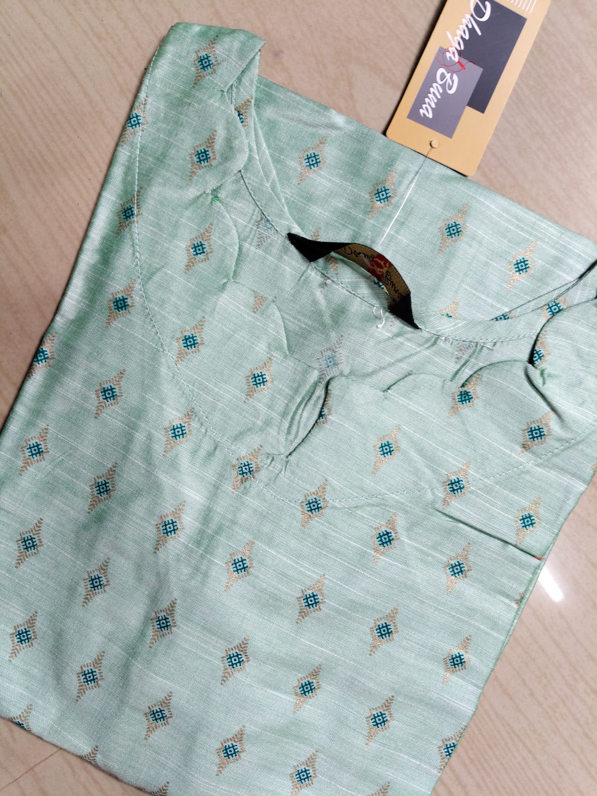 Shiny Silk Kurti SSK21