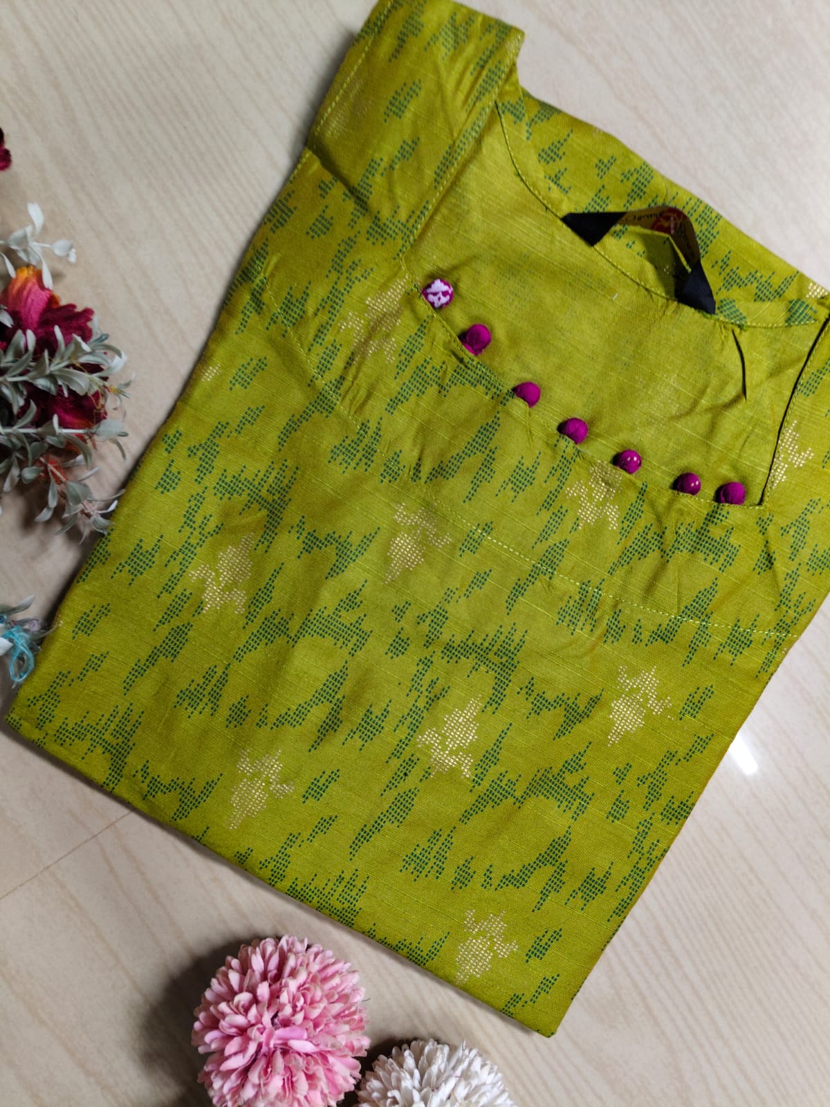 Shiny Silk Kurti SSK20