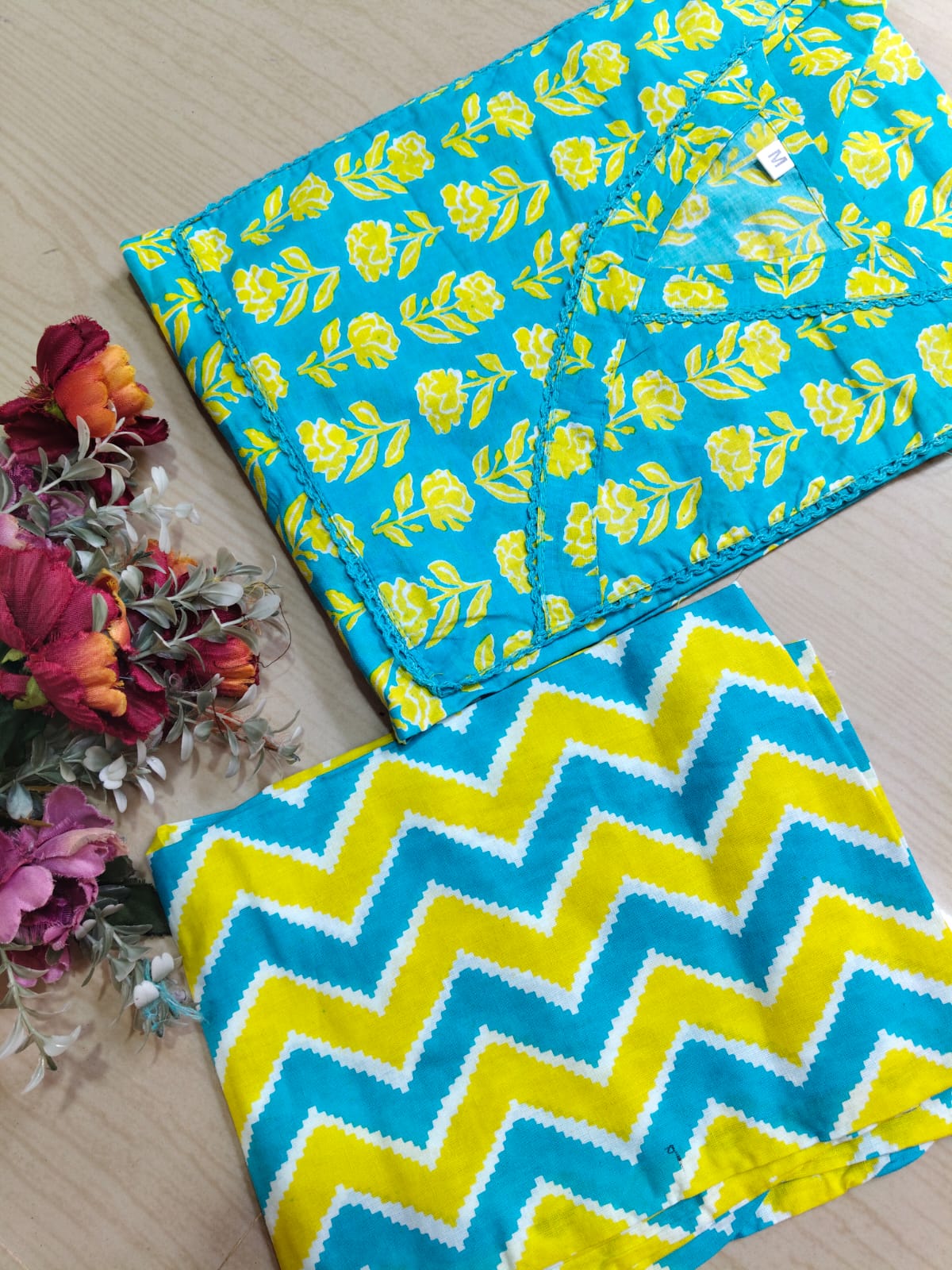 Jaipur Cotton Kurti with Pant - JCK21 (Check Our Size Chart Before Placing the Order)