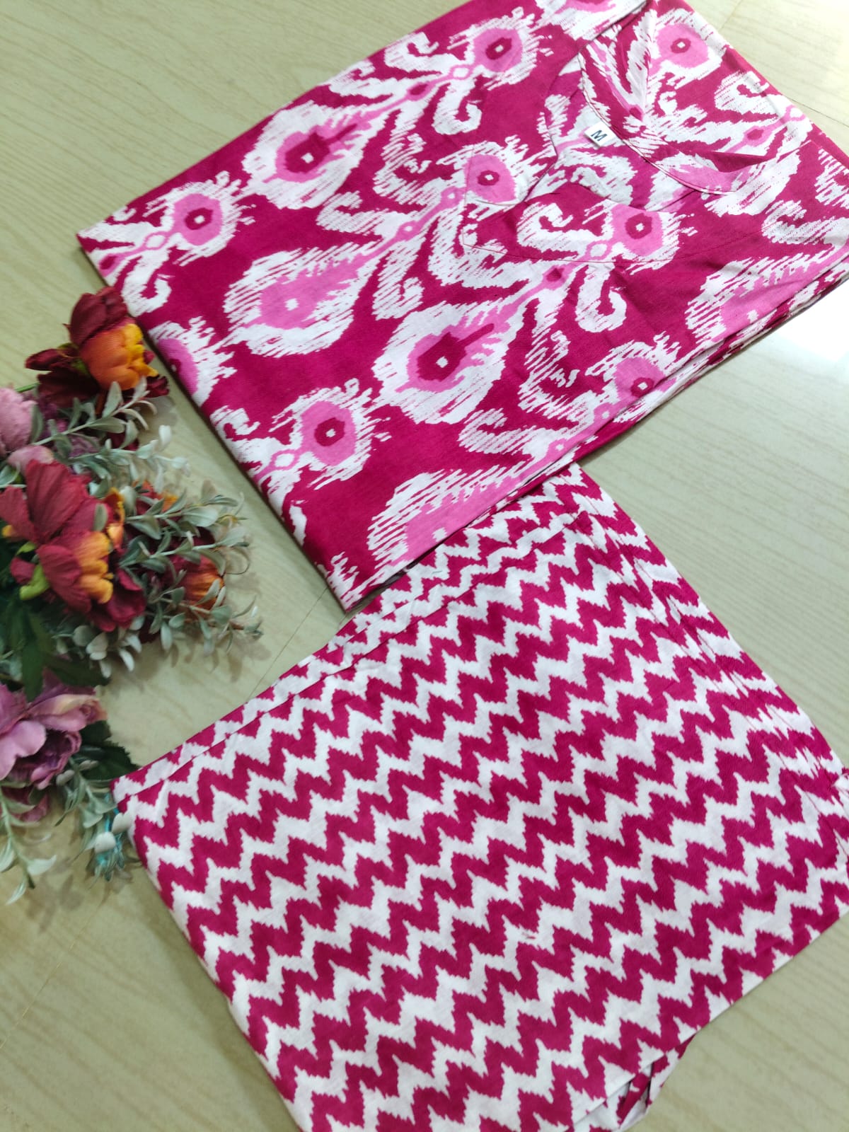 Jaipur Cotton Kurti with Pant - JCK24 (Check Our Size Chart Before Placing the Order)