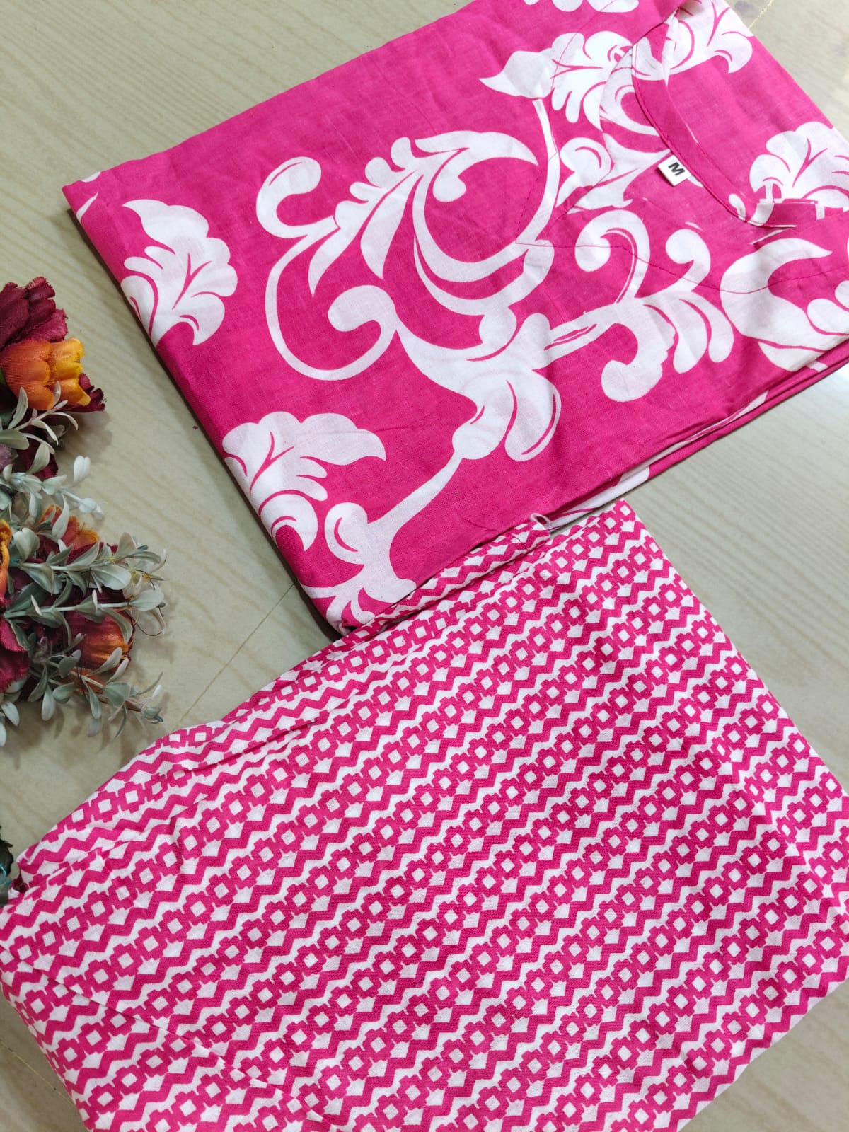 Jaipur Cotton Kurti with Pant - JCK27 (Check Our Size Chart Before Placing the Order)