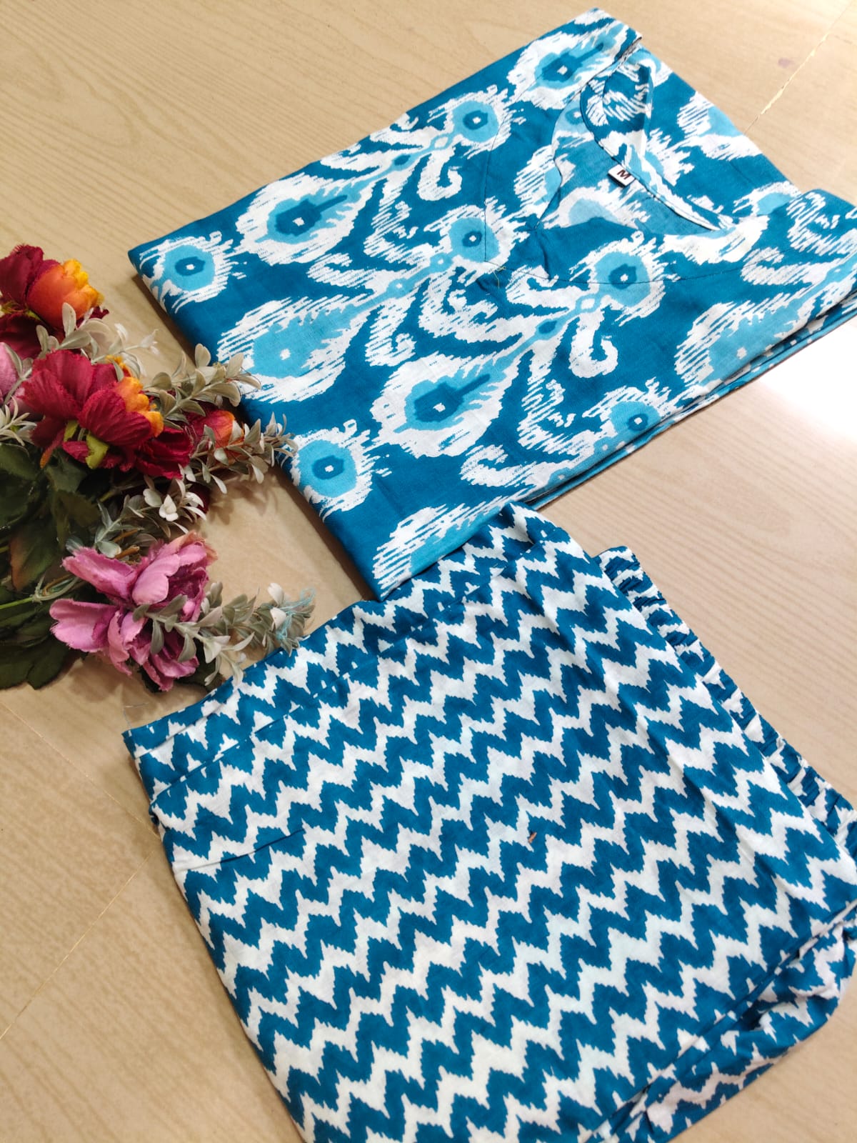 Jaipur Cotton Kurti with Pant - JCK29 (Check Our Size Chart Before Placing the Order)