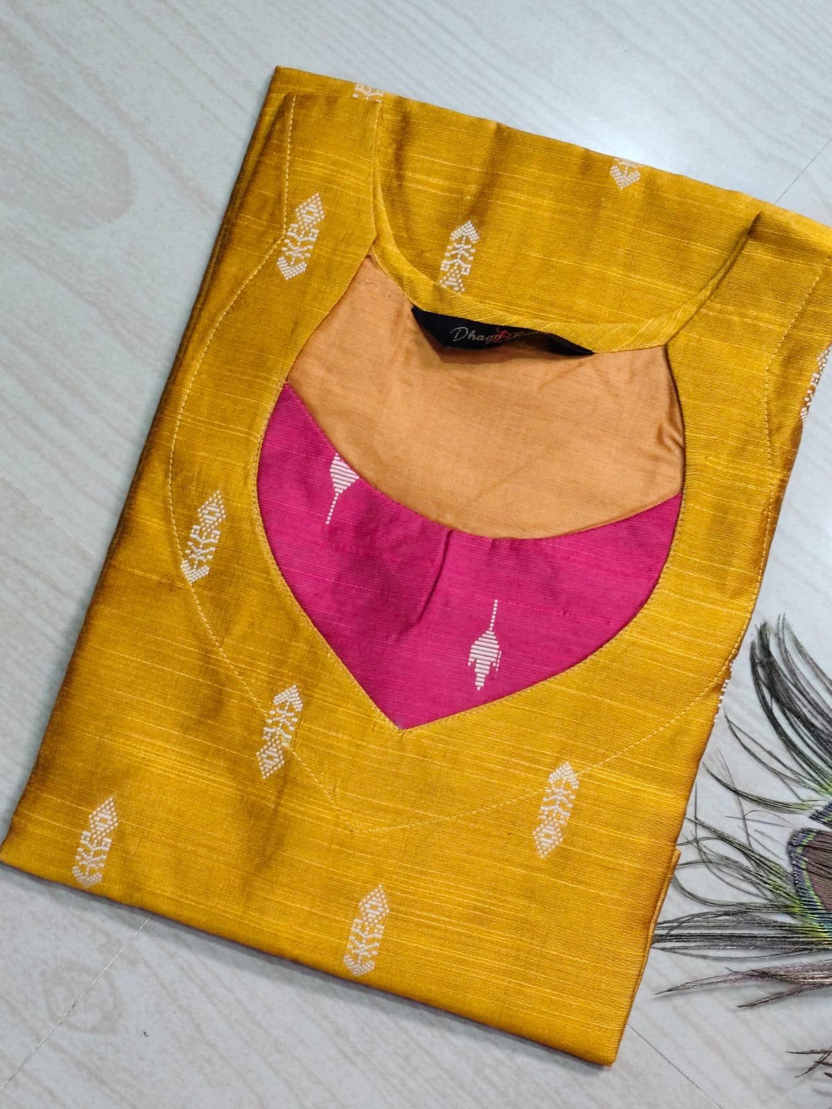 Shiny Silk Kurti SSK28