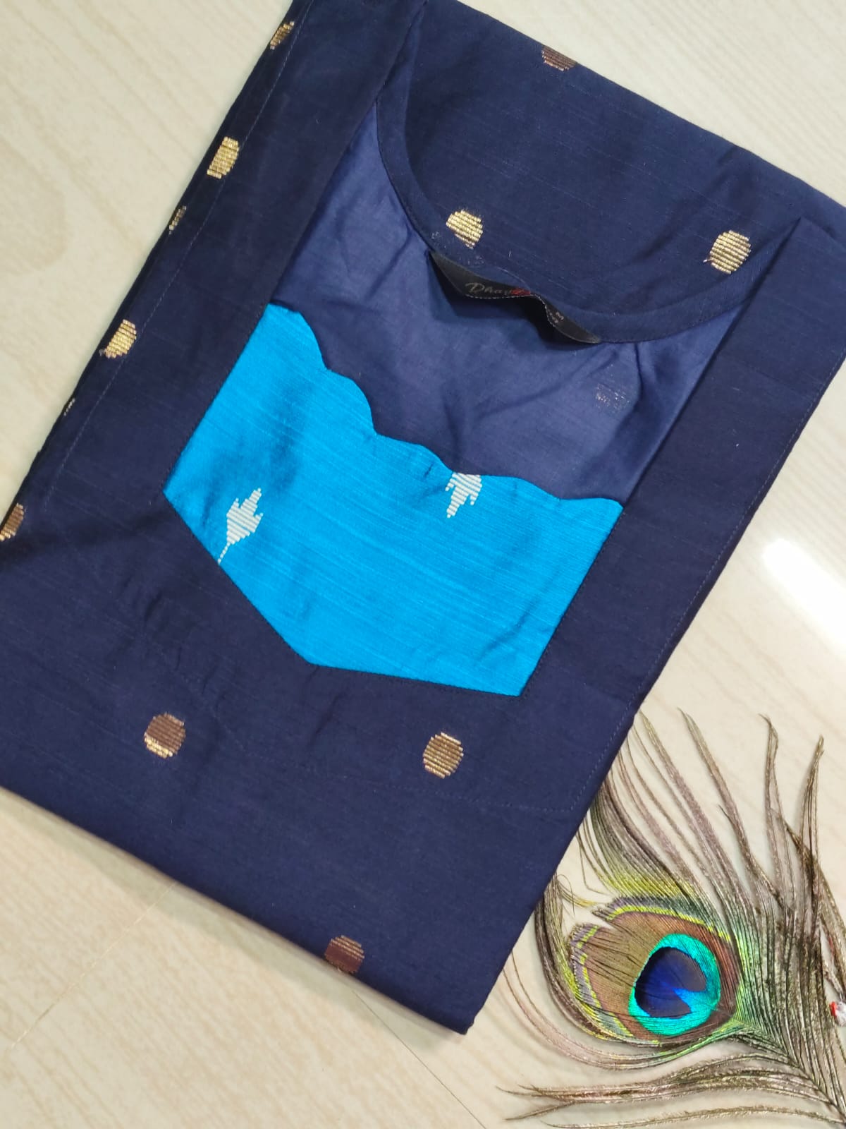 Shiny Silk Kurti SSK36