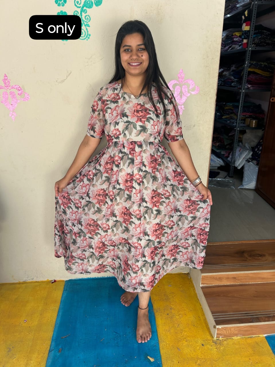 Georgette Feeding Frock GEF14