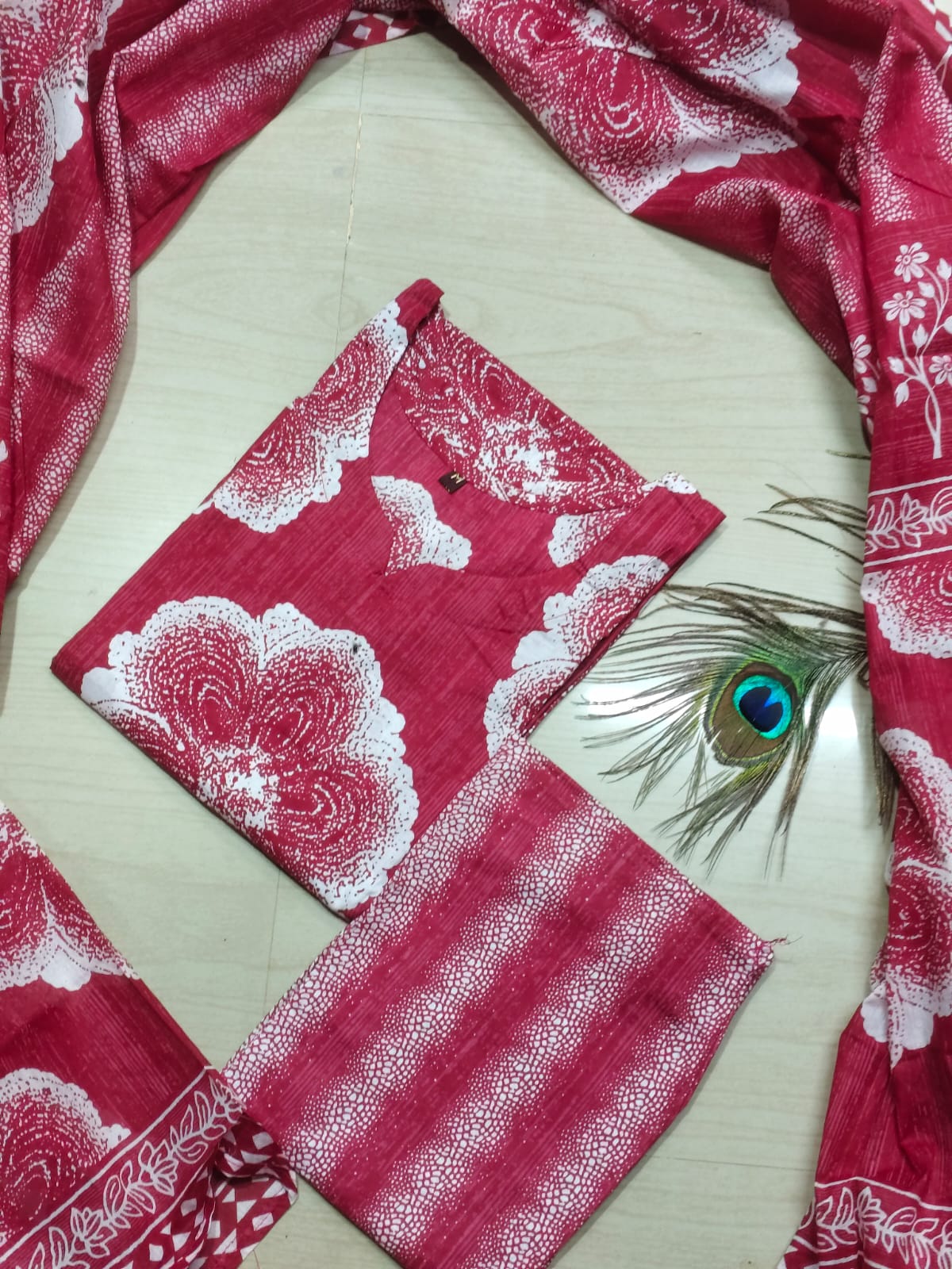 Petals Dupatta Sets FDS190