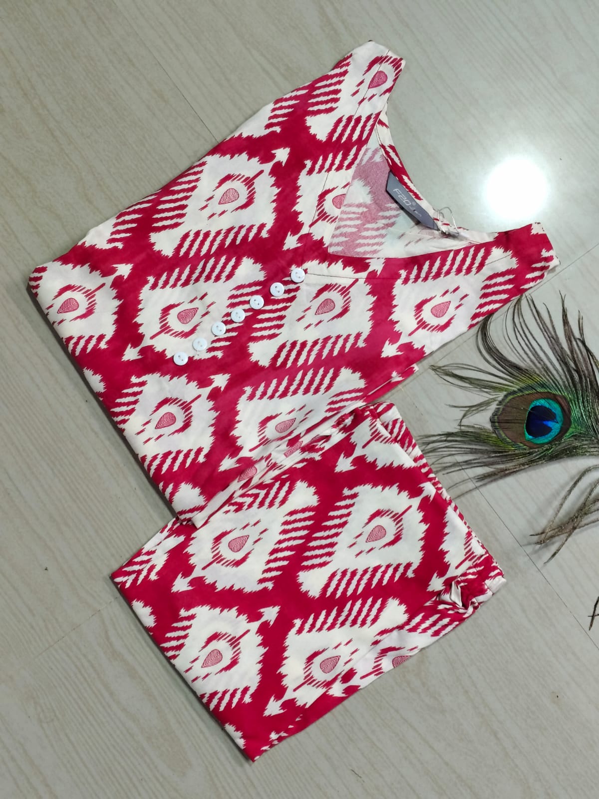 Cotton Capsule Kurti - PK257