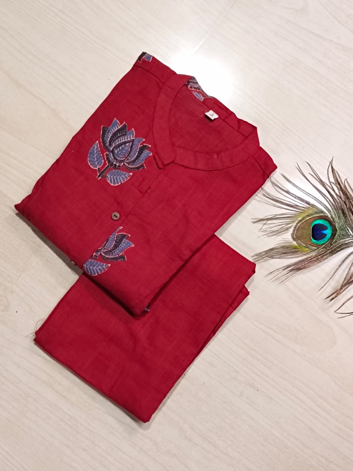 A-Line Cotton Kurti AL345