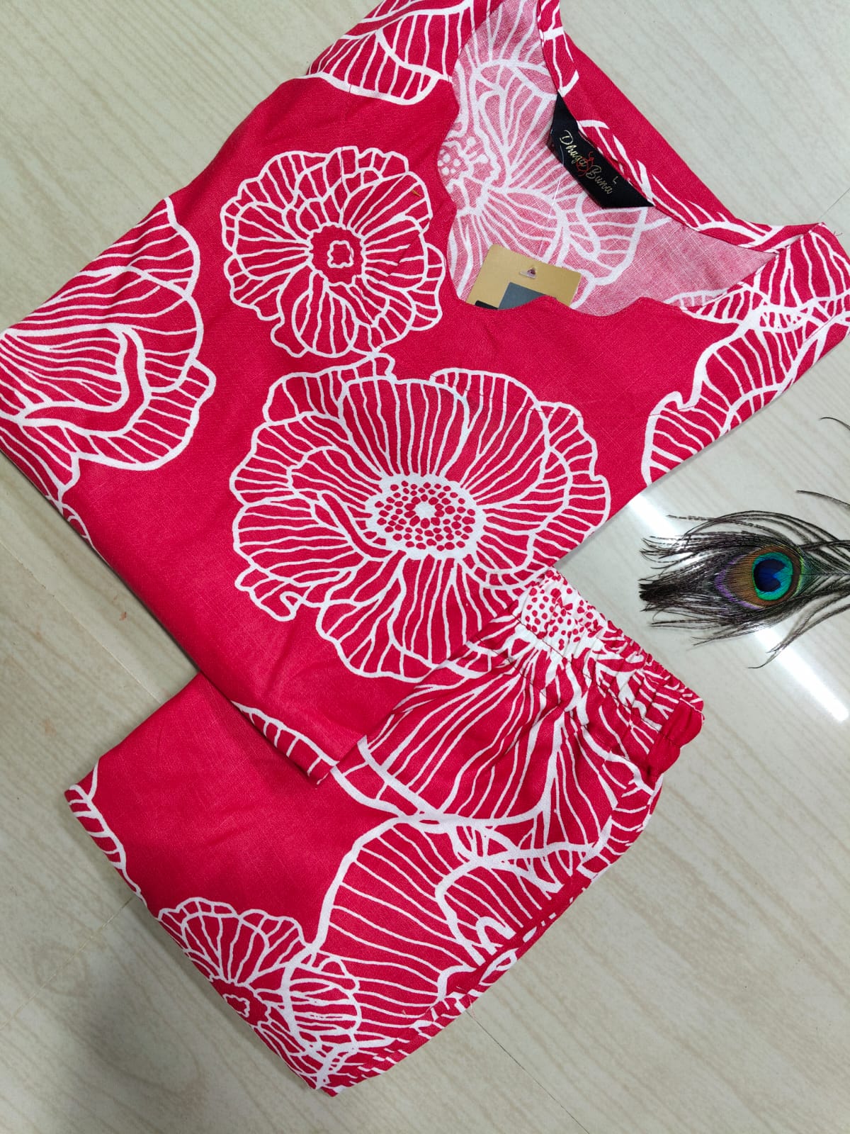 Cotton Capsule Kurti - PK266