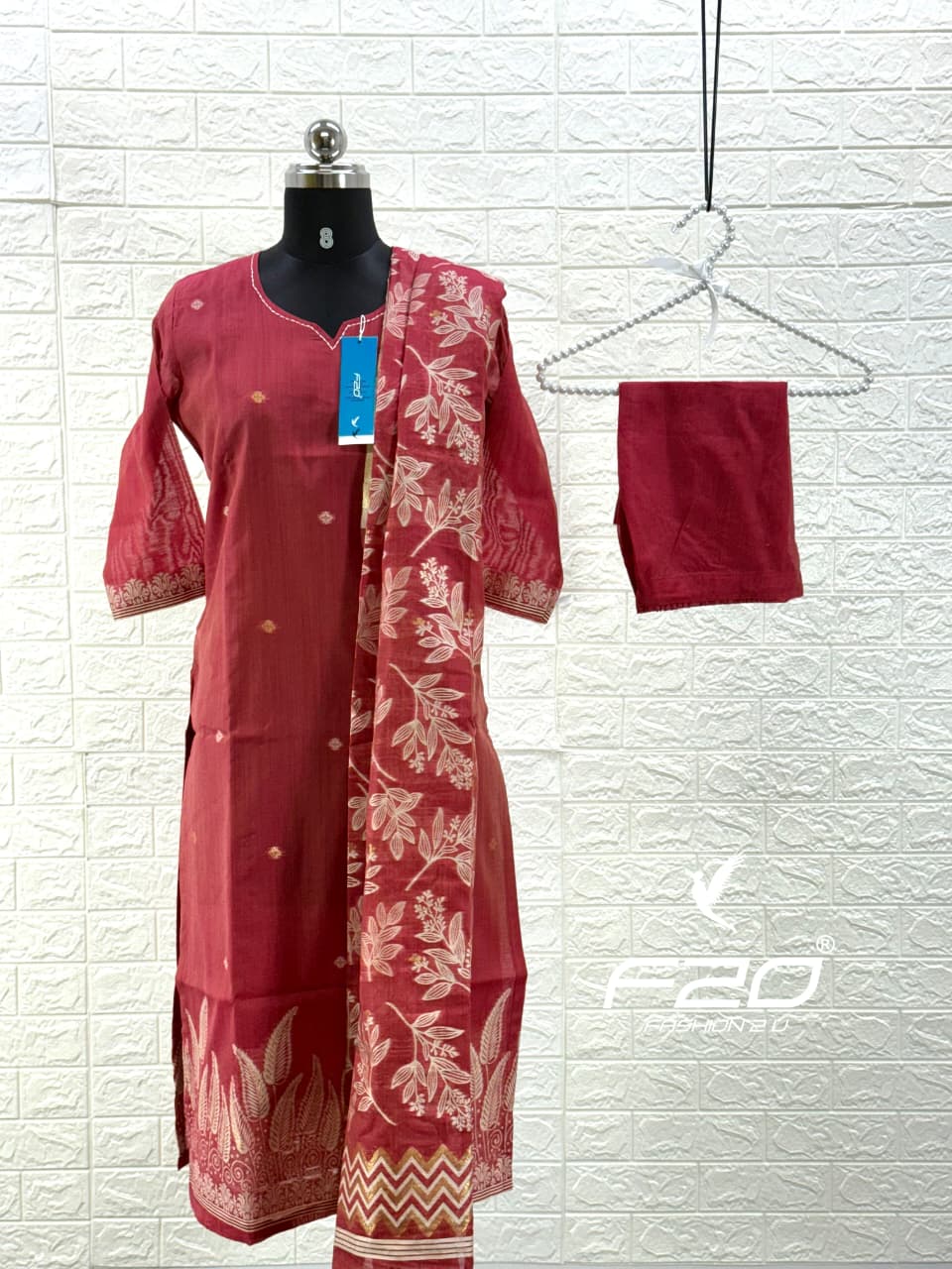 Budgeted Cotton 3 Piece Set - BC124