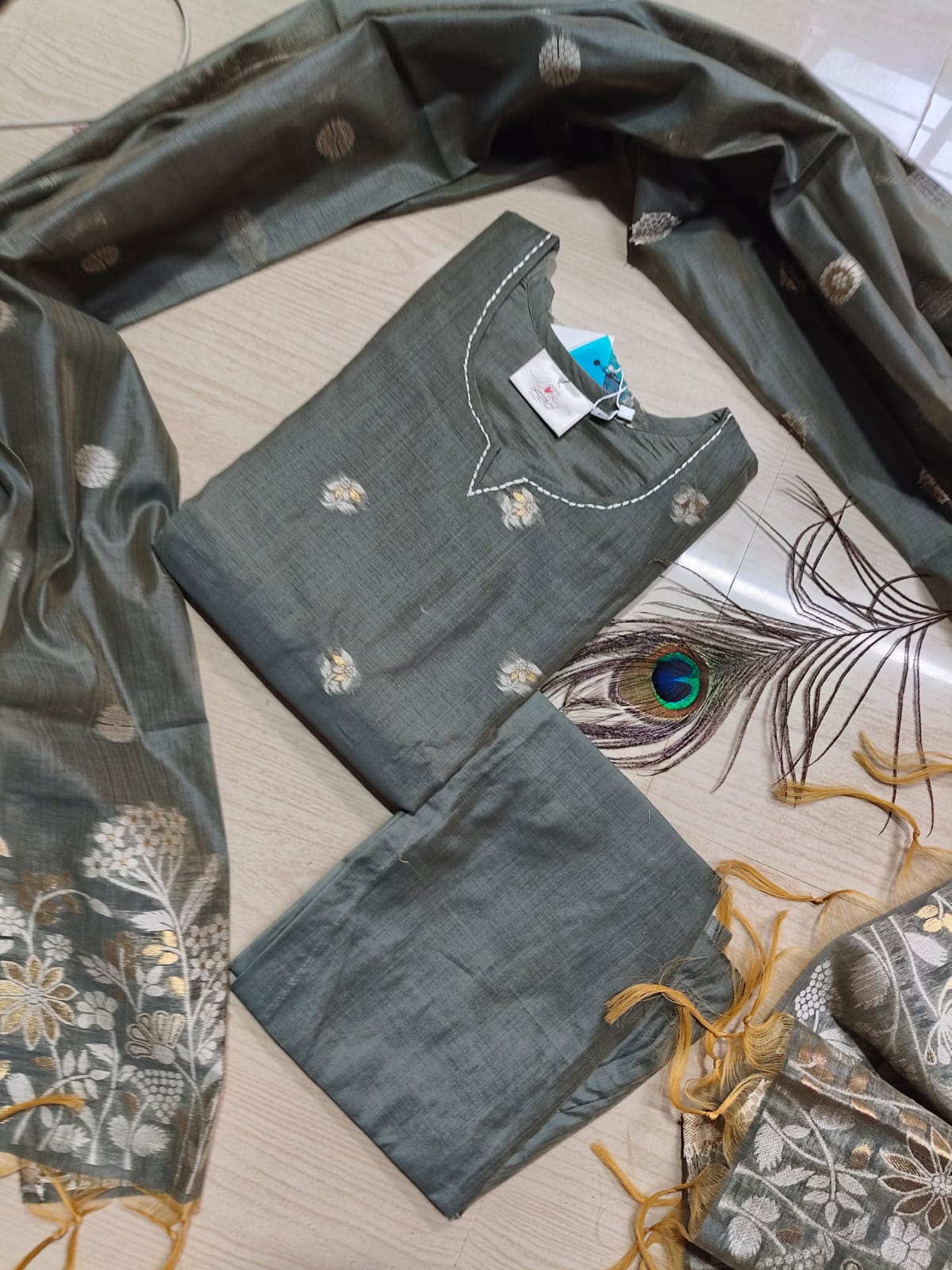 Budgeted Cotton 3 Piece Set - BC125