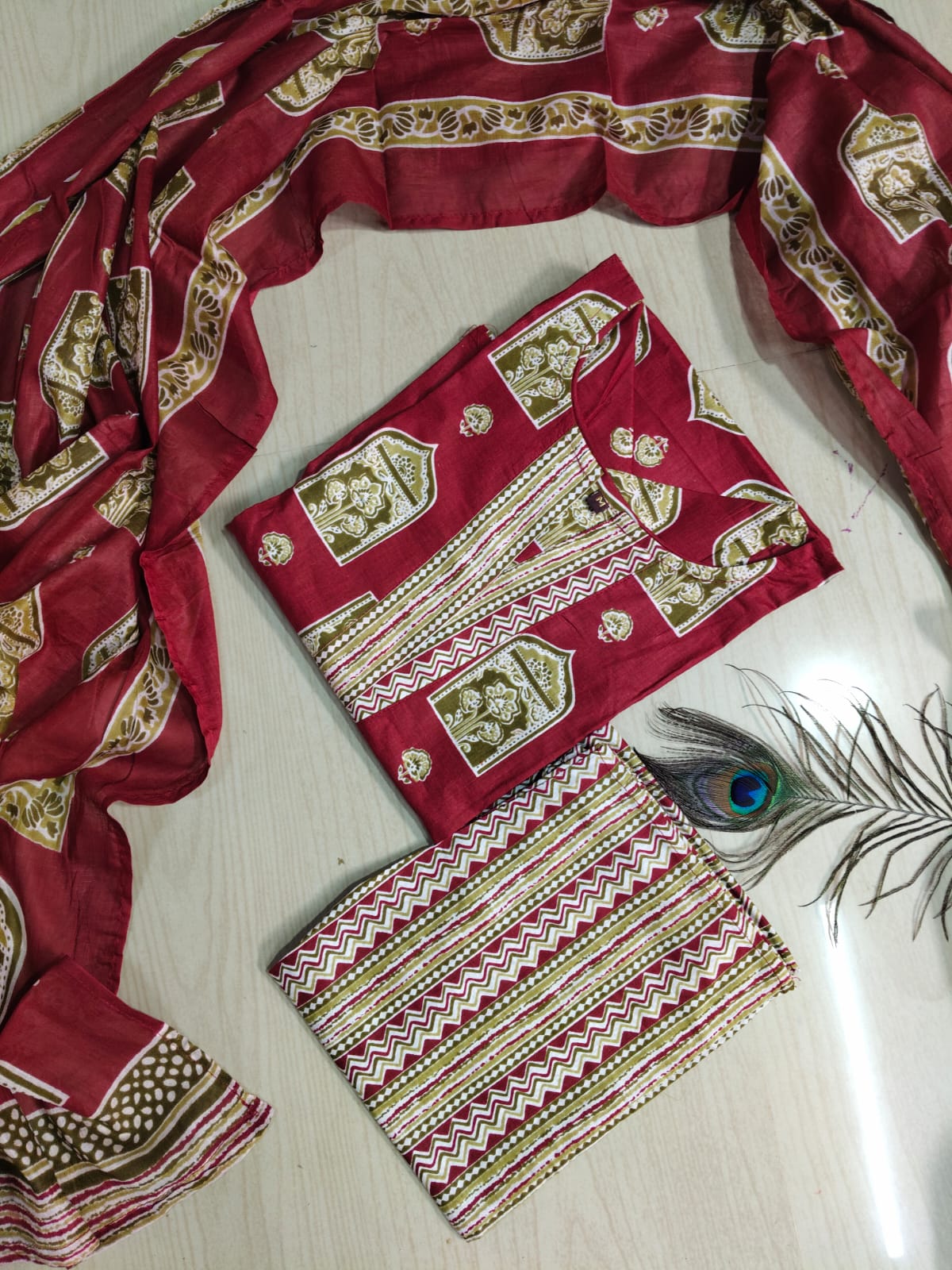 Petals Dupatta Sets FDS215