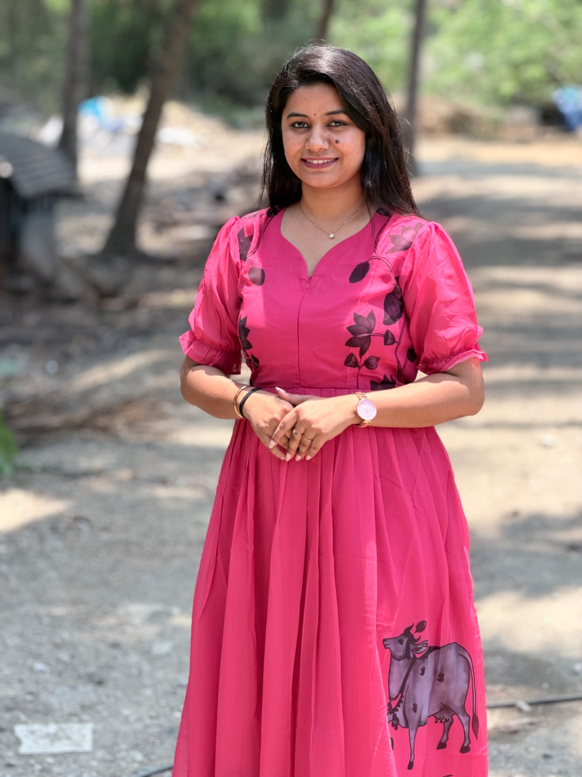 Georgette Feeding Frock GEF16