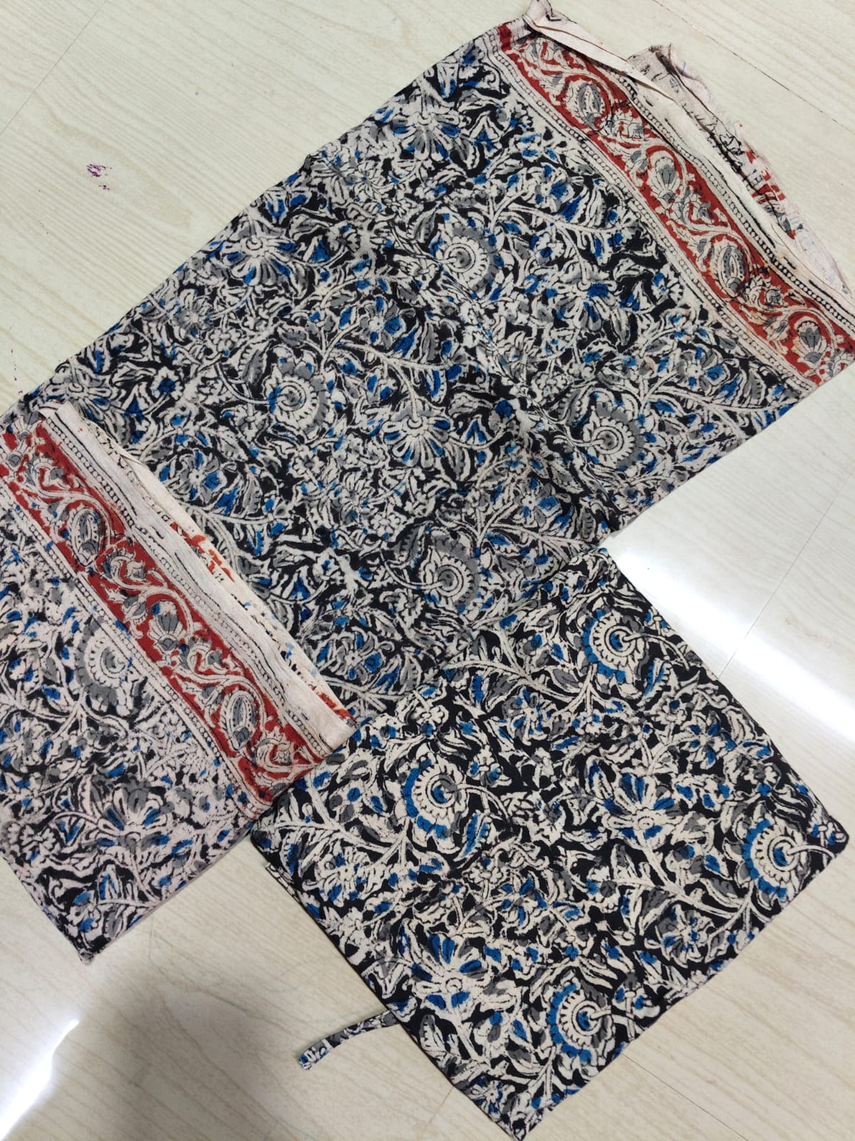 Kalamkari Phant and Dupatta KPD05