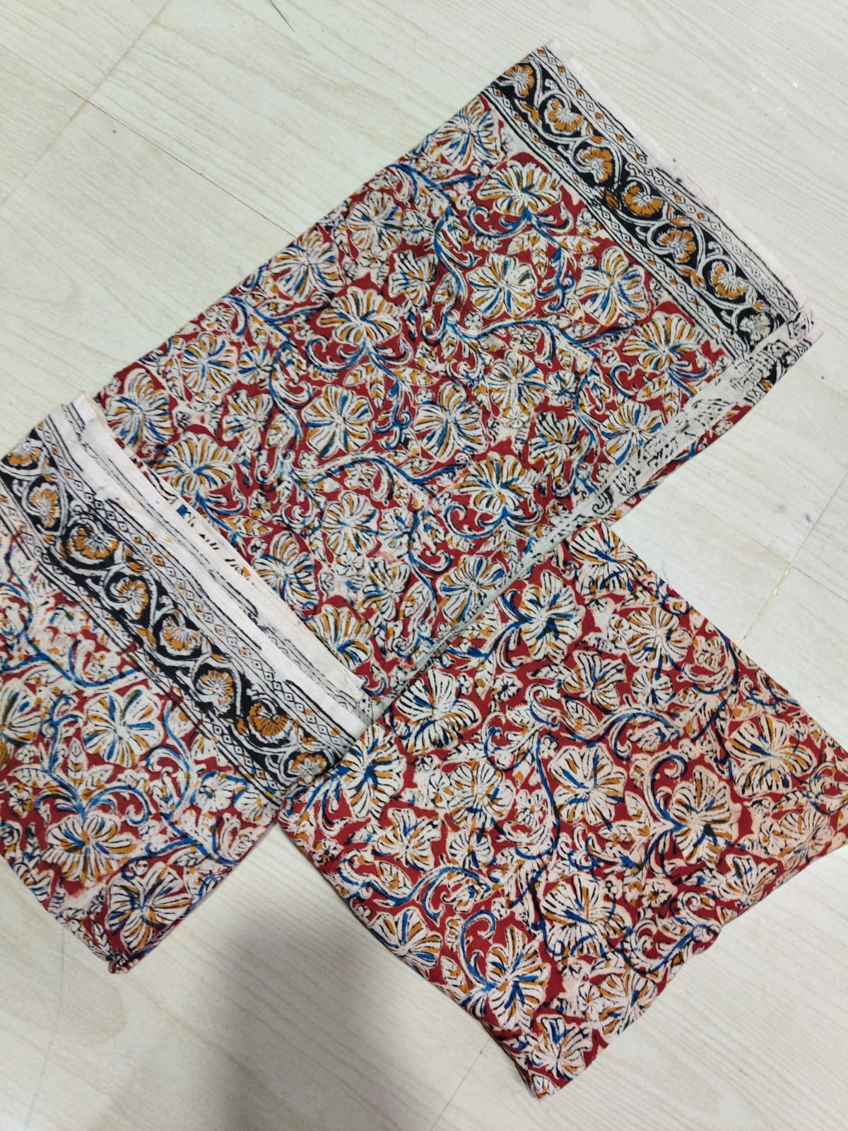 Kalamkari Phant and Dupatta KPD08