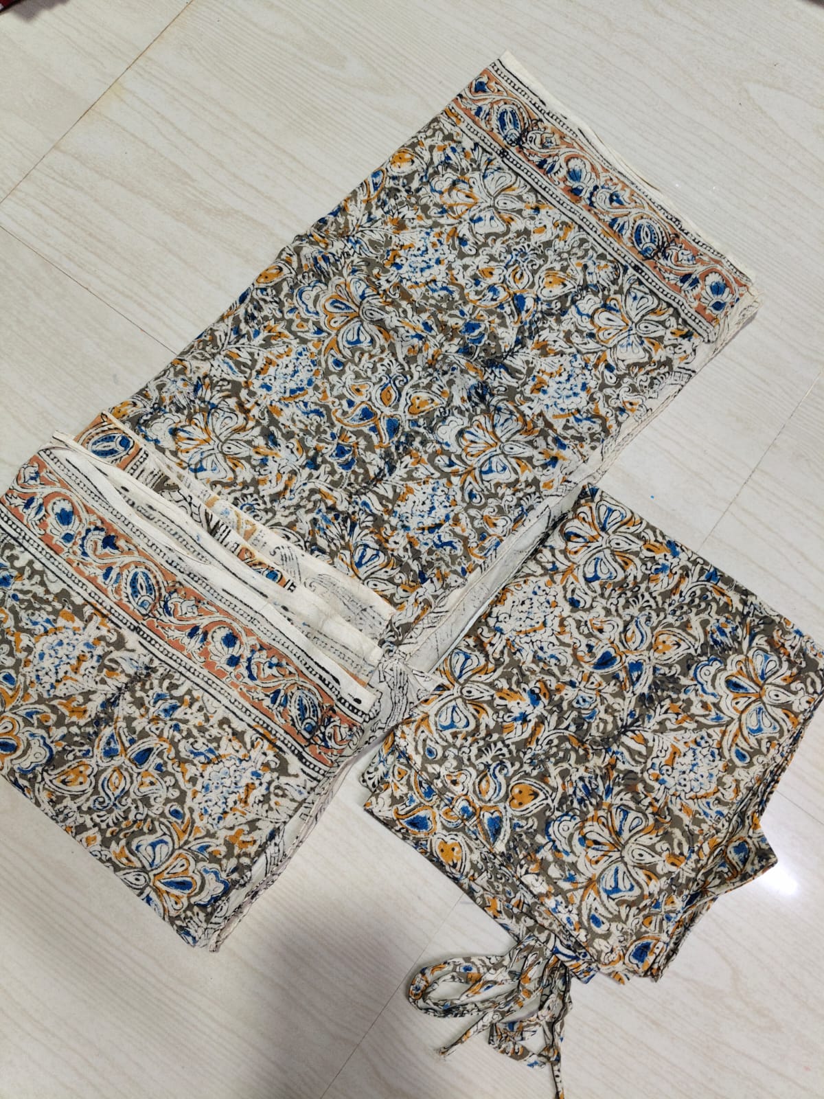 Kalamkari Phant and Dupatta KPD18
