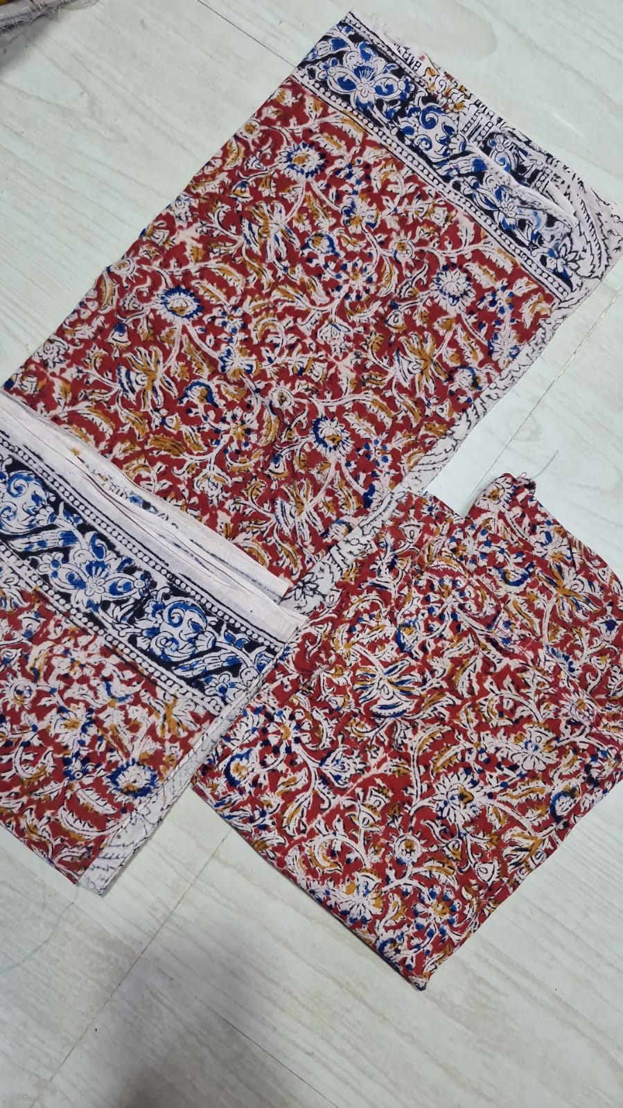 Kalamkari Phant and Dupatta KPD39