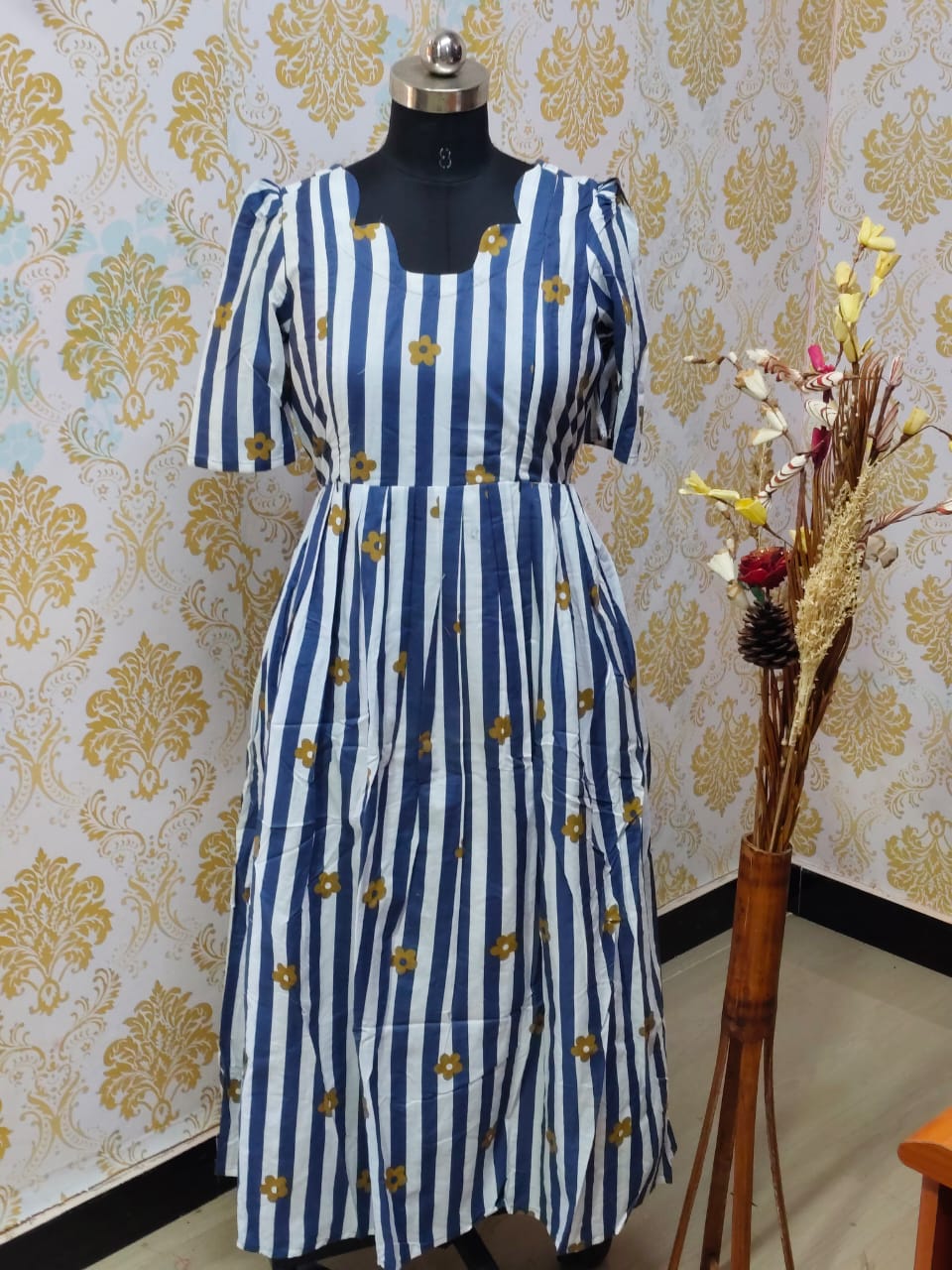 Cotton Feeding Frock IFF63