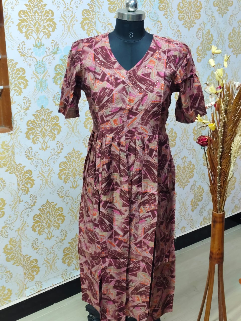 Premium Rayon Frock CFF138