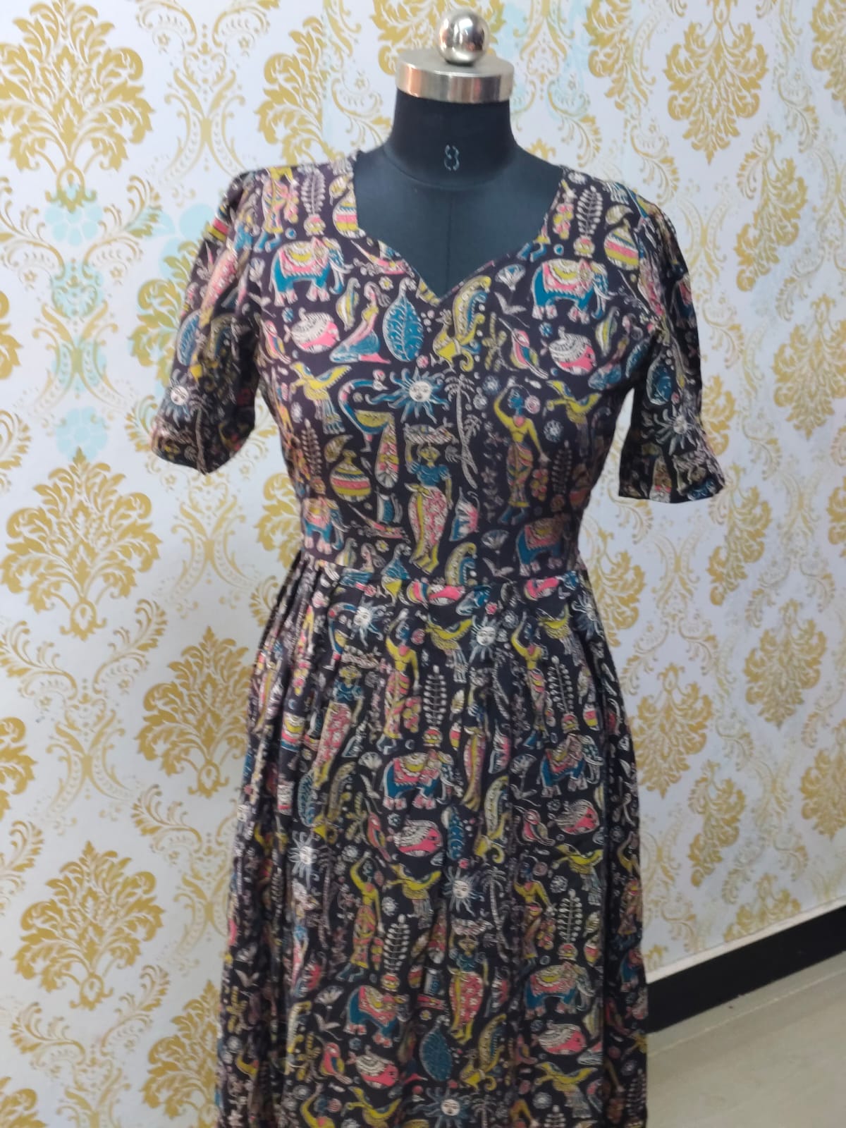Kalamkari Frock KF26