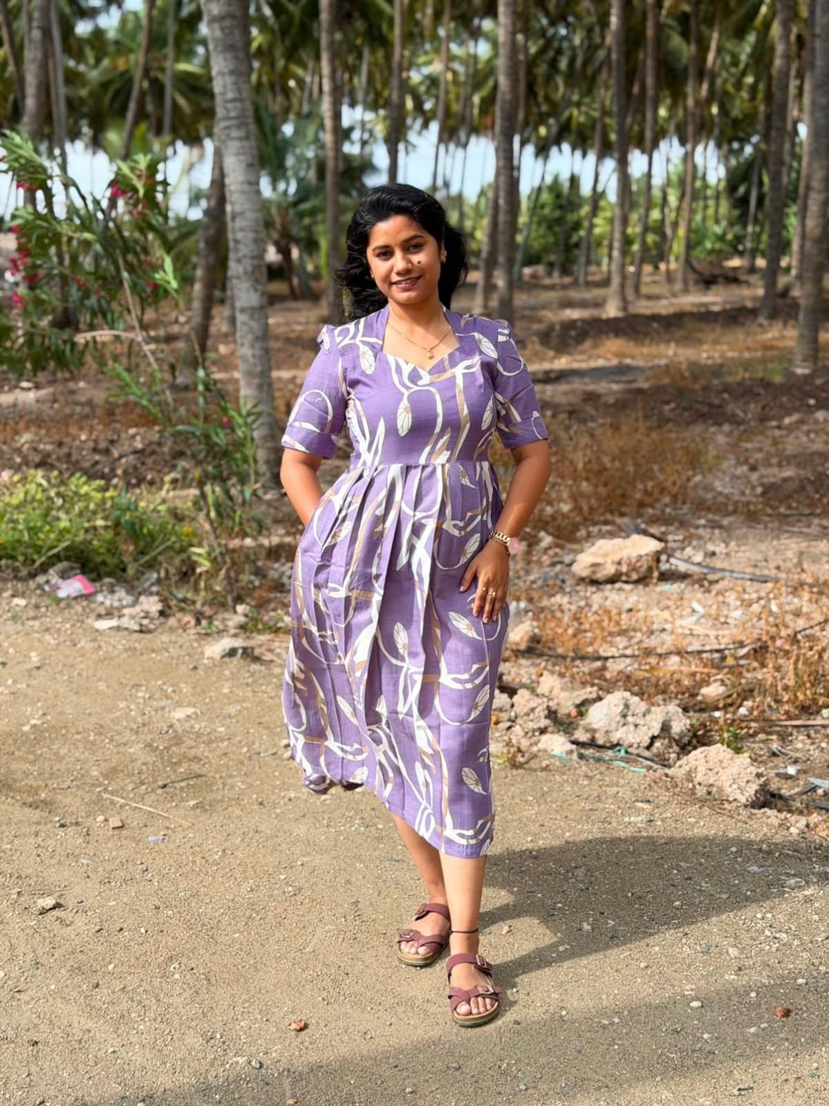 Cotton Floral Maxi CFF160