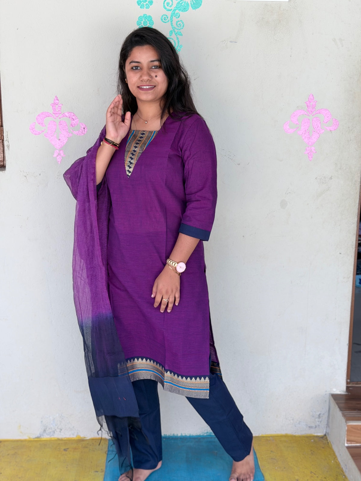 Petals Dupatta Sets FDS275