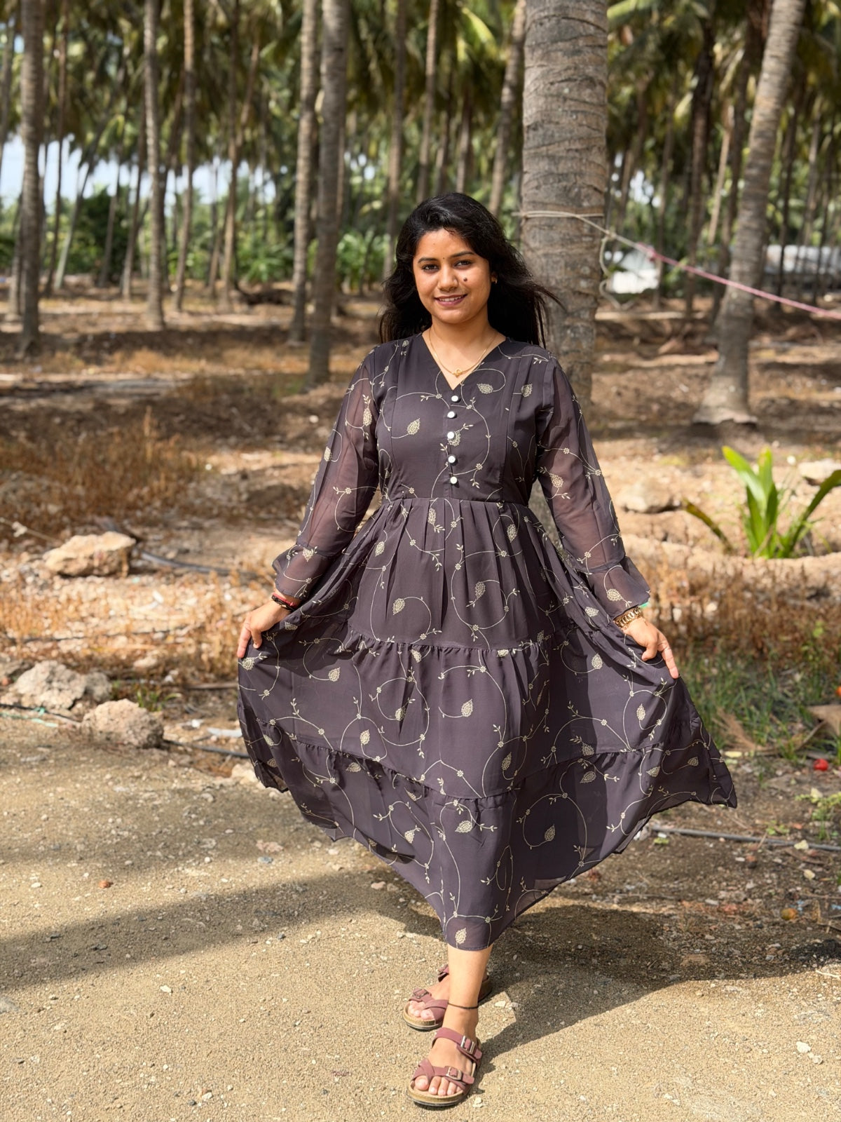 Georgette Feeding Frock GEF01