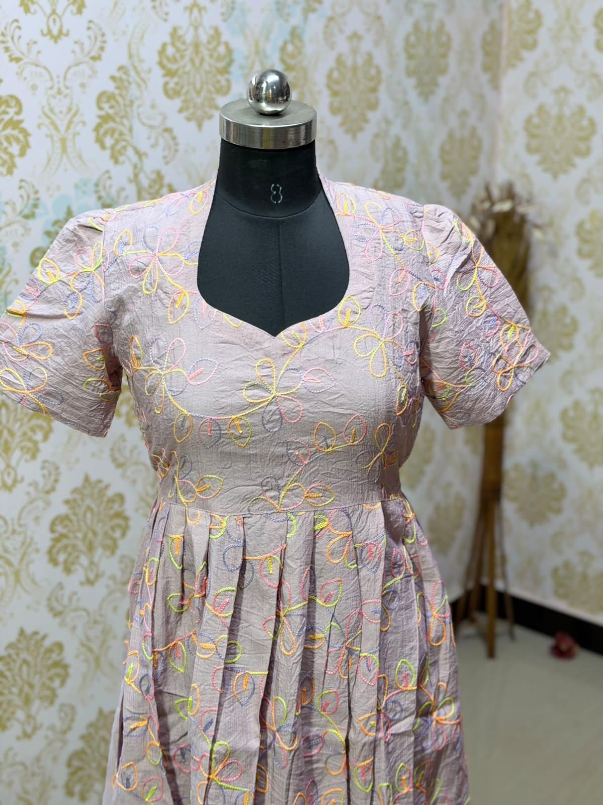 Premium Cotton Frock - CFF225