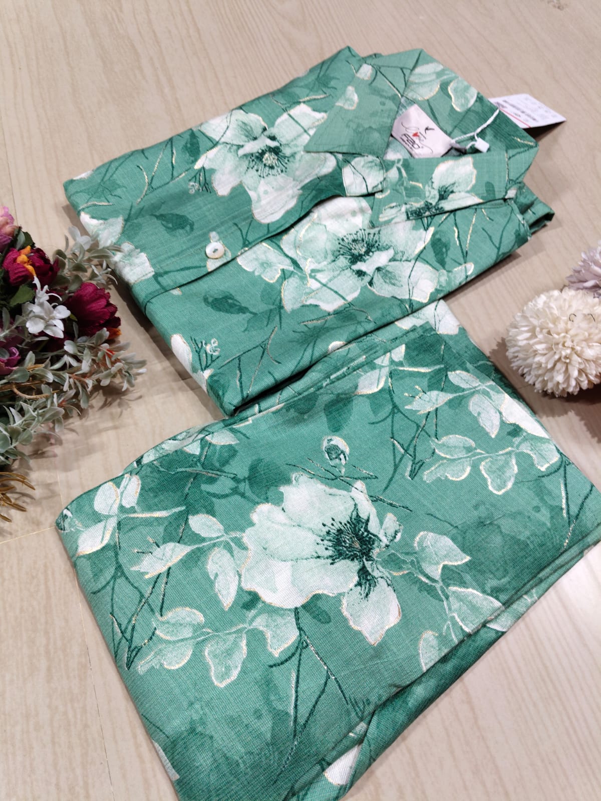 A Line Vertican Silk Kurti AVS17